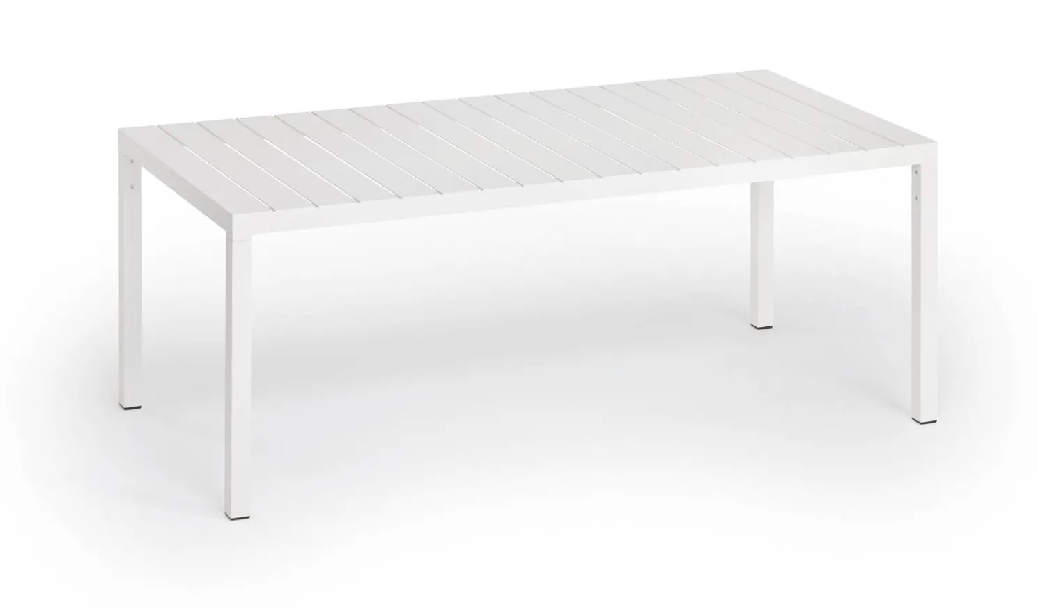 Weishäupl Gartentisch FLOW Weiß