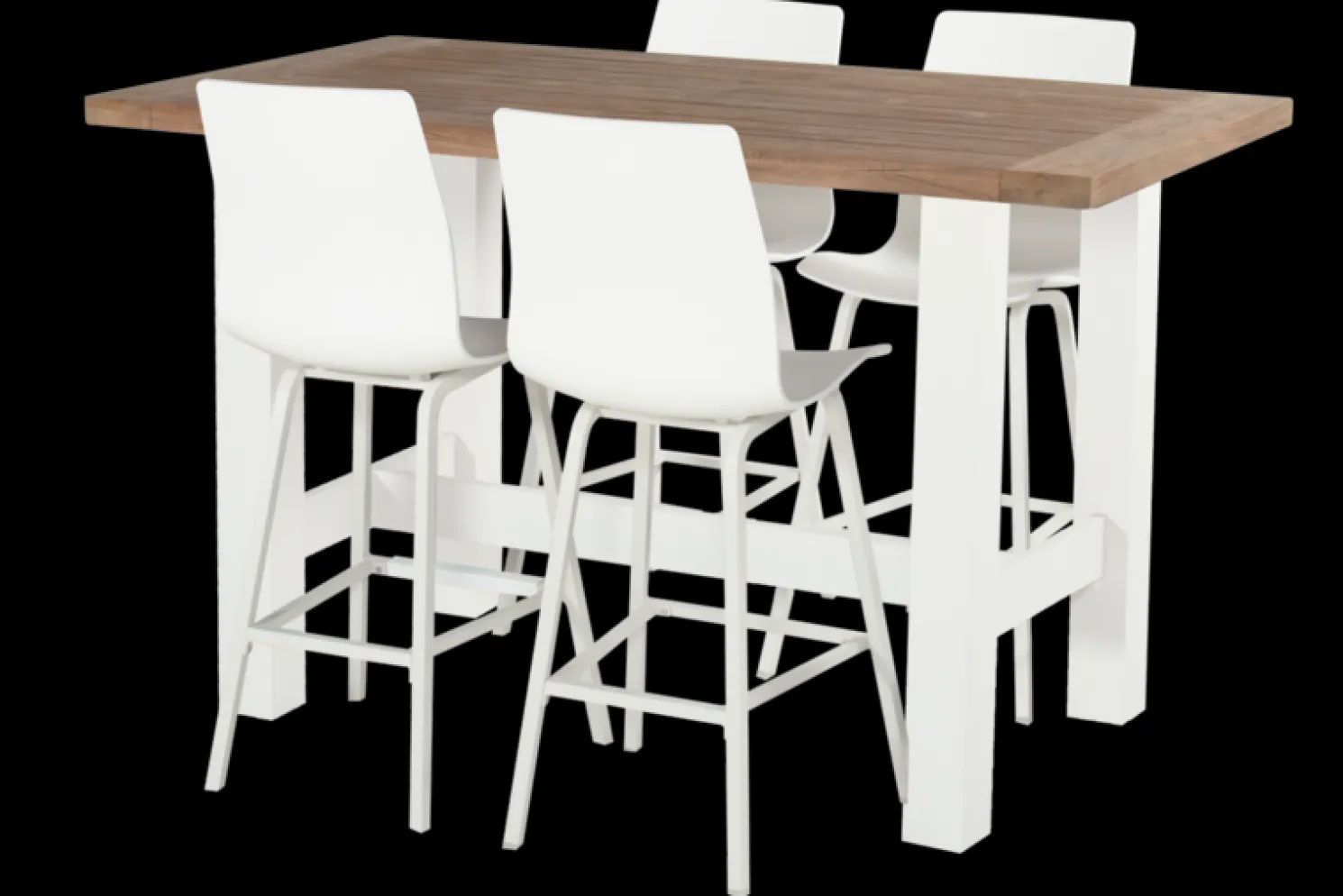 Hartman Sophie Yasmani Bartisch 180cm, Gestell weiß