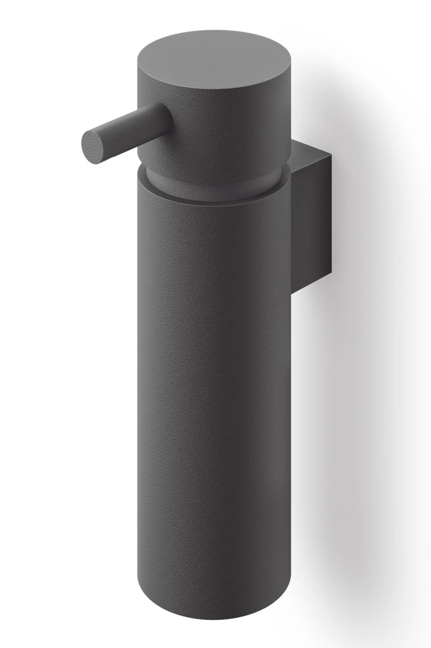 Zack Manola Lotionspender mit Wandmontage silber 12,5 cm