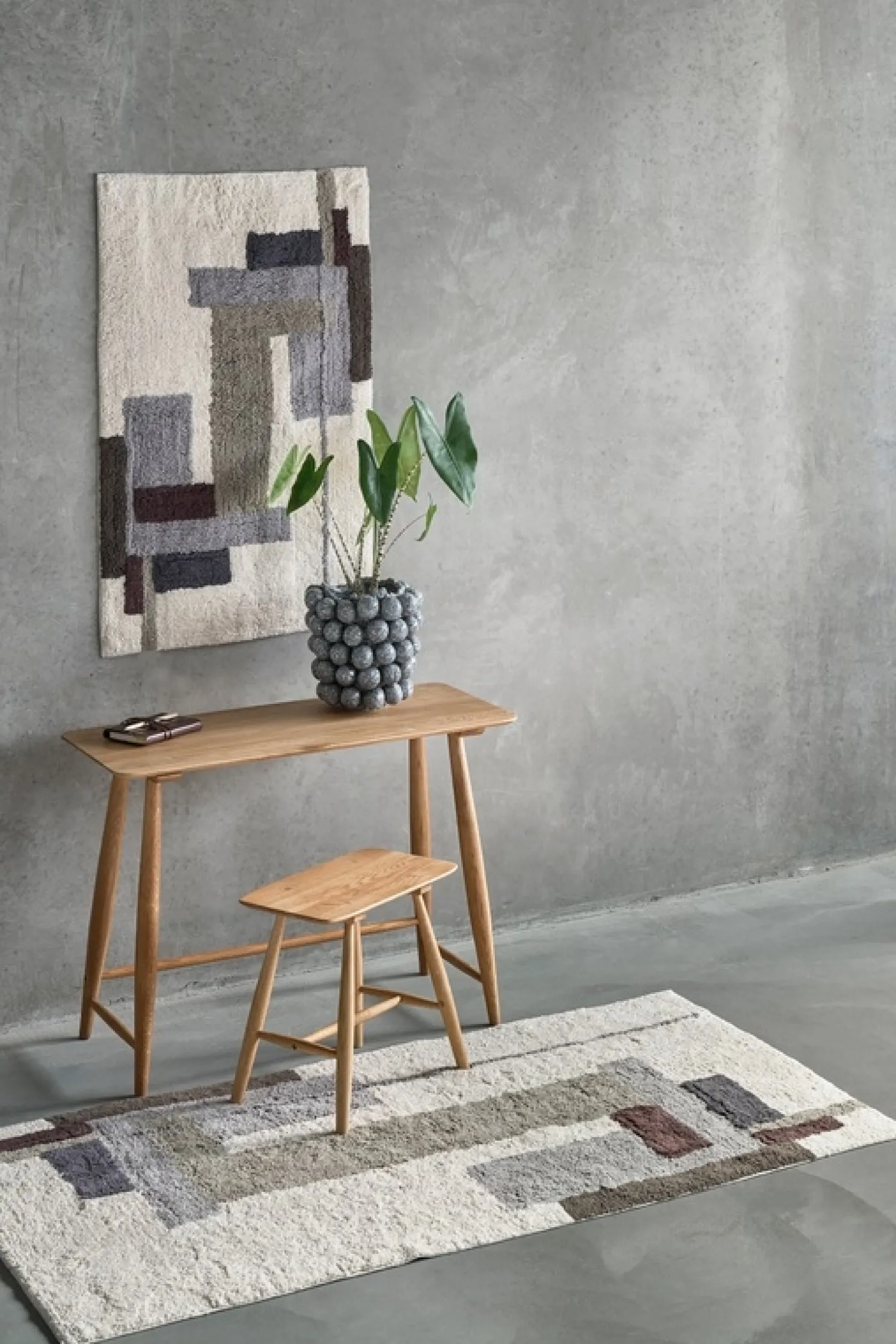 Villa Collection Schreibtisch Eiche naturgeölt 100*44,5*73 cm