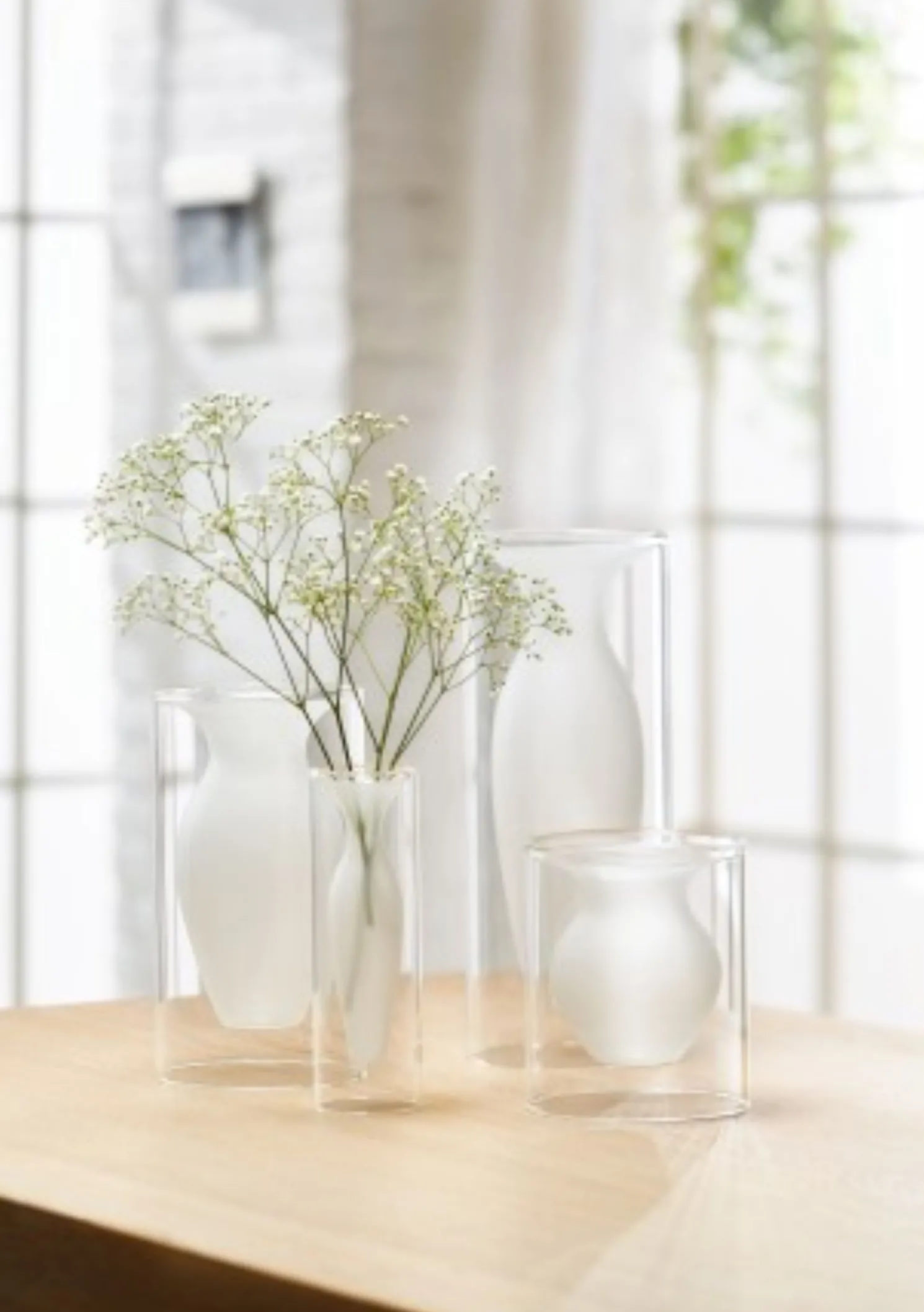 Philippi Esmeralda Vase Ø 7 cm, Höhe 20 cm