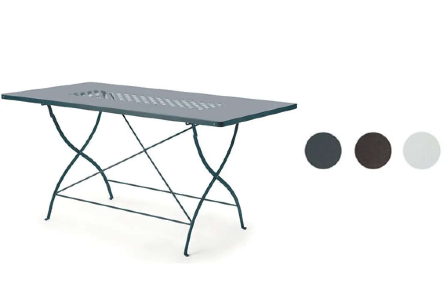 vermobil Tisch Springtime 160x80 bronze