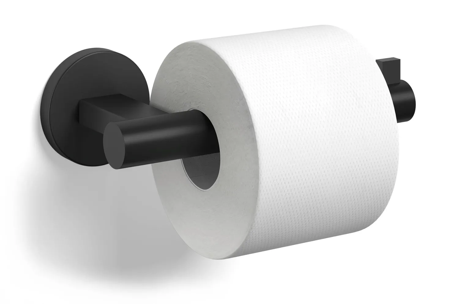 Zack Scala Toilettenpapierhalter aus Edelstahl Schwarz