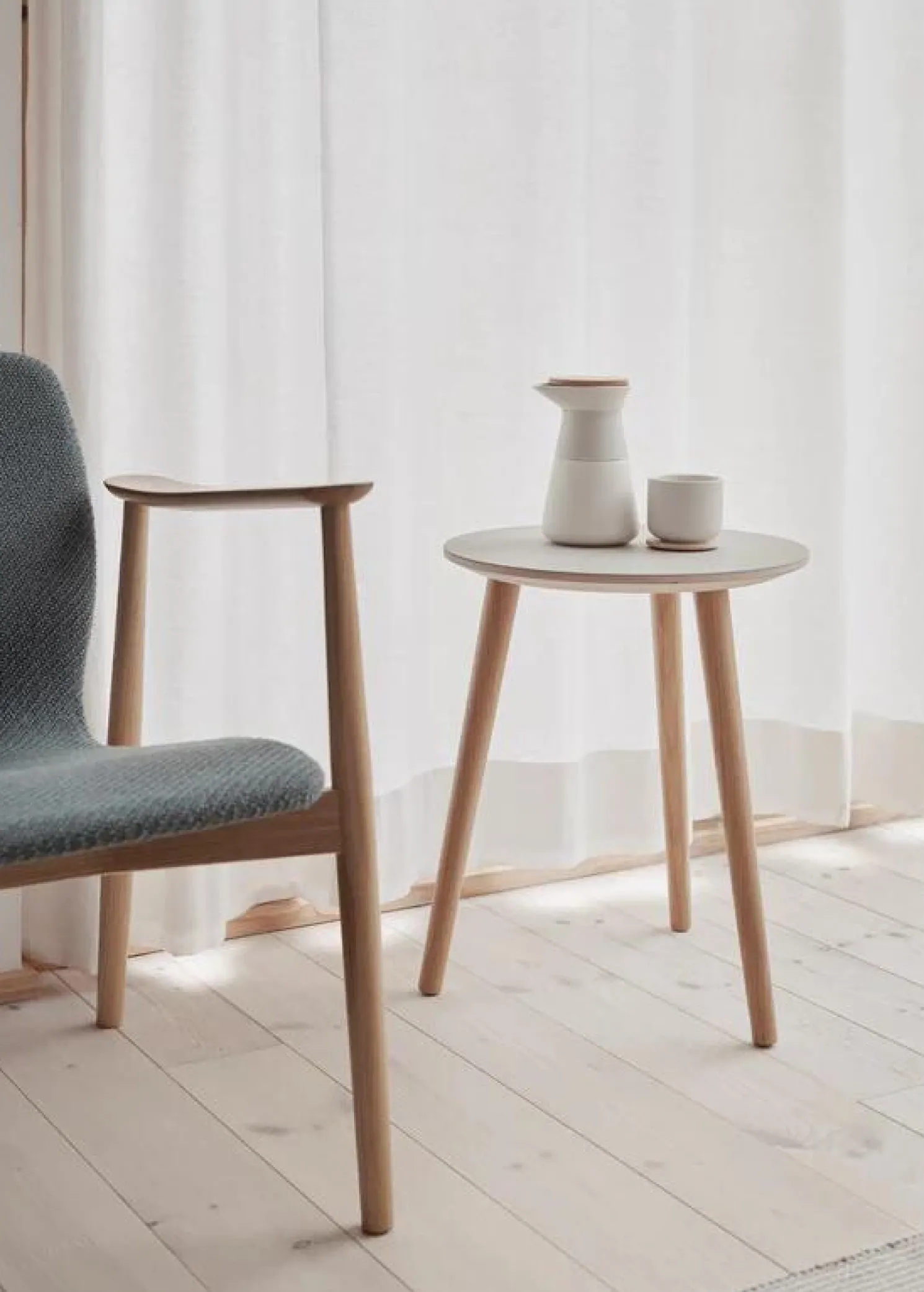 Stelton Theo - Kaffeefilterkanne Weiß 0,6 l