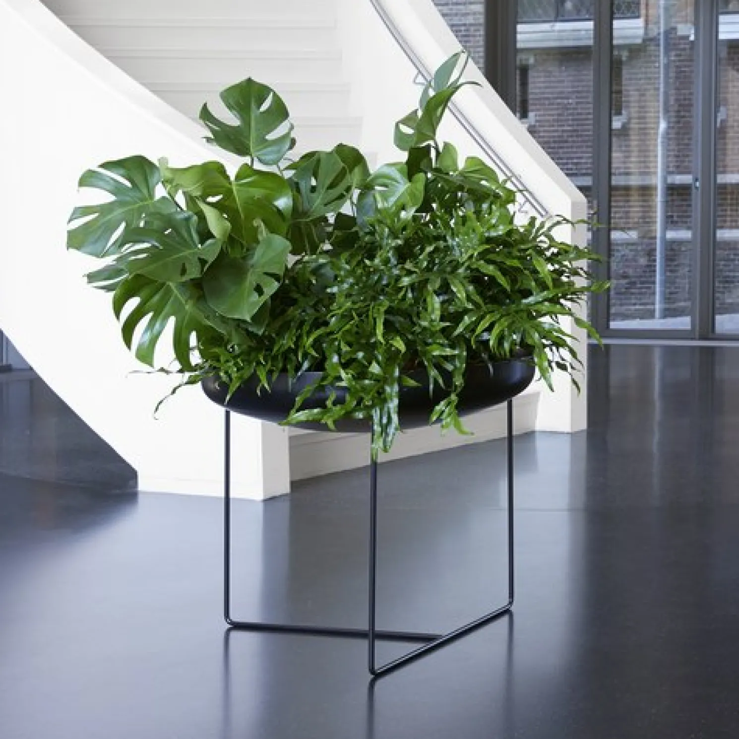 Konstantin Slawinski Pflanzkasten PLANTBOWL 500 indoor grau