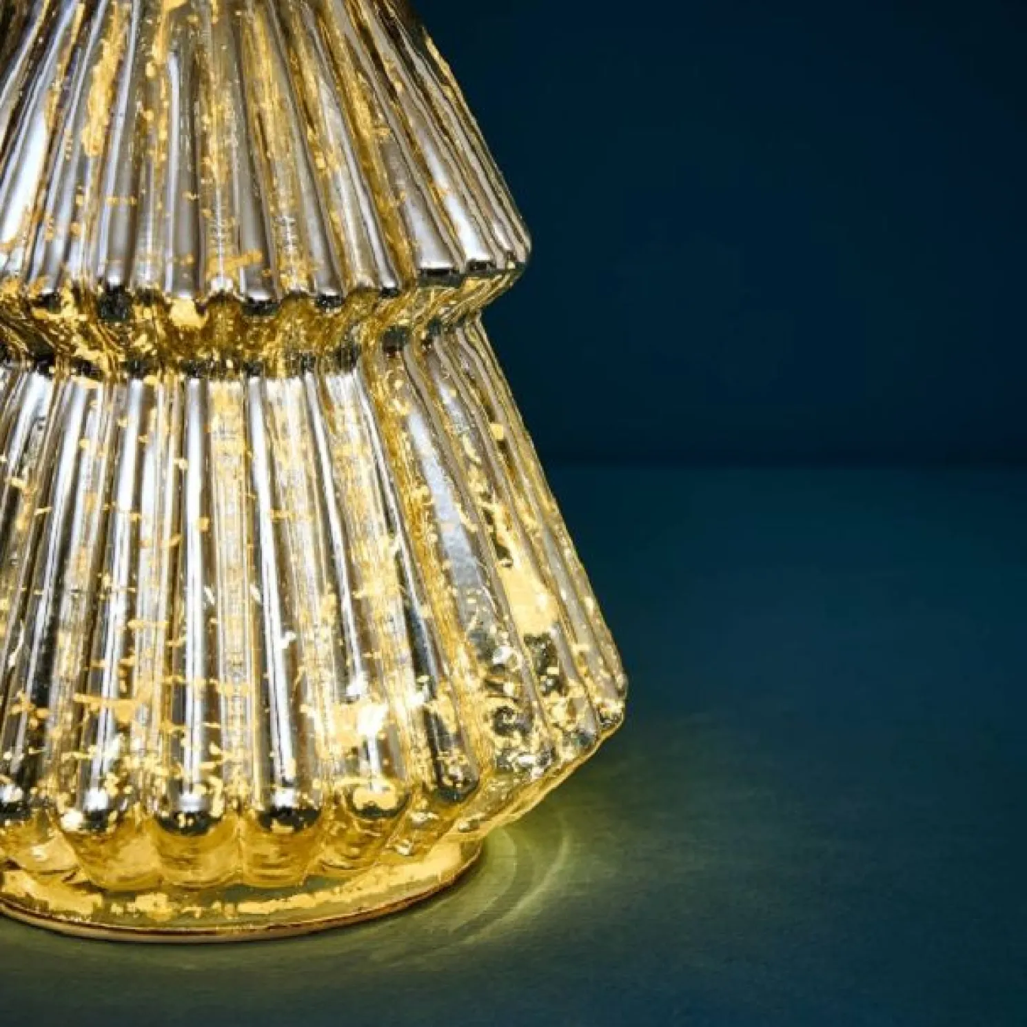 Werner Voß LED Tanne, antik silber H:28