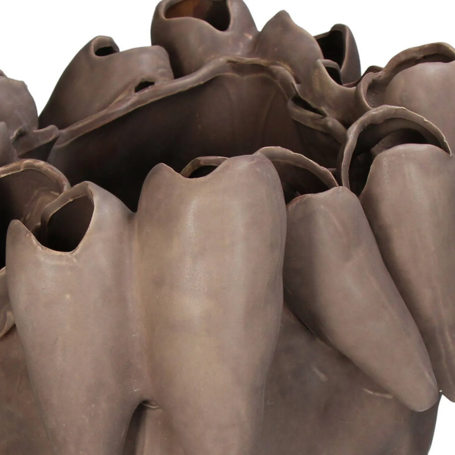 Kersten B.V. Vase Stoneware Mauve 33x30,5x32,5cm