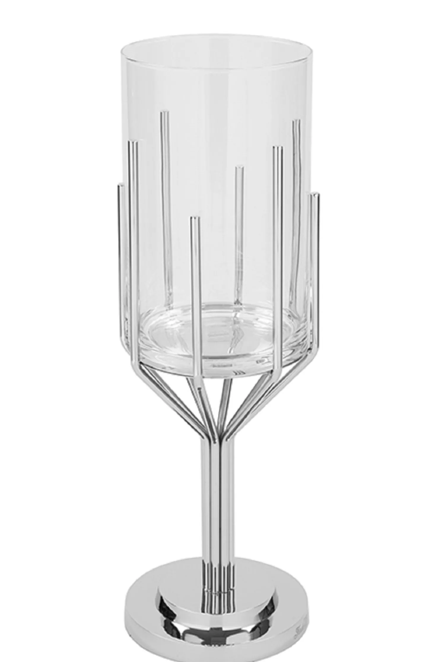 Fink LUXOR zweiteiliges Windlicht Ø 14 cm, Höhe 49 cm