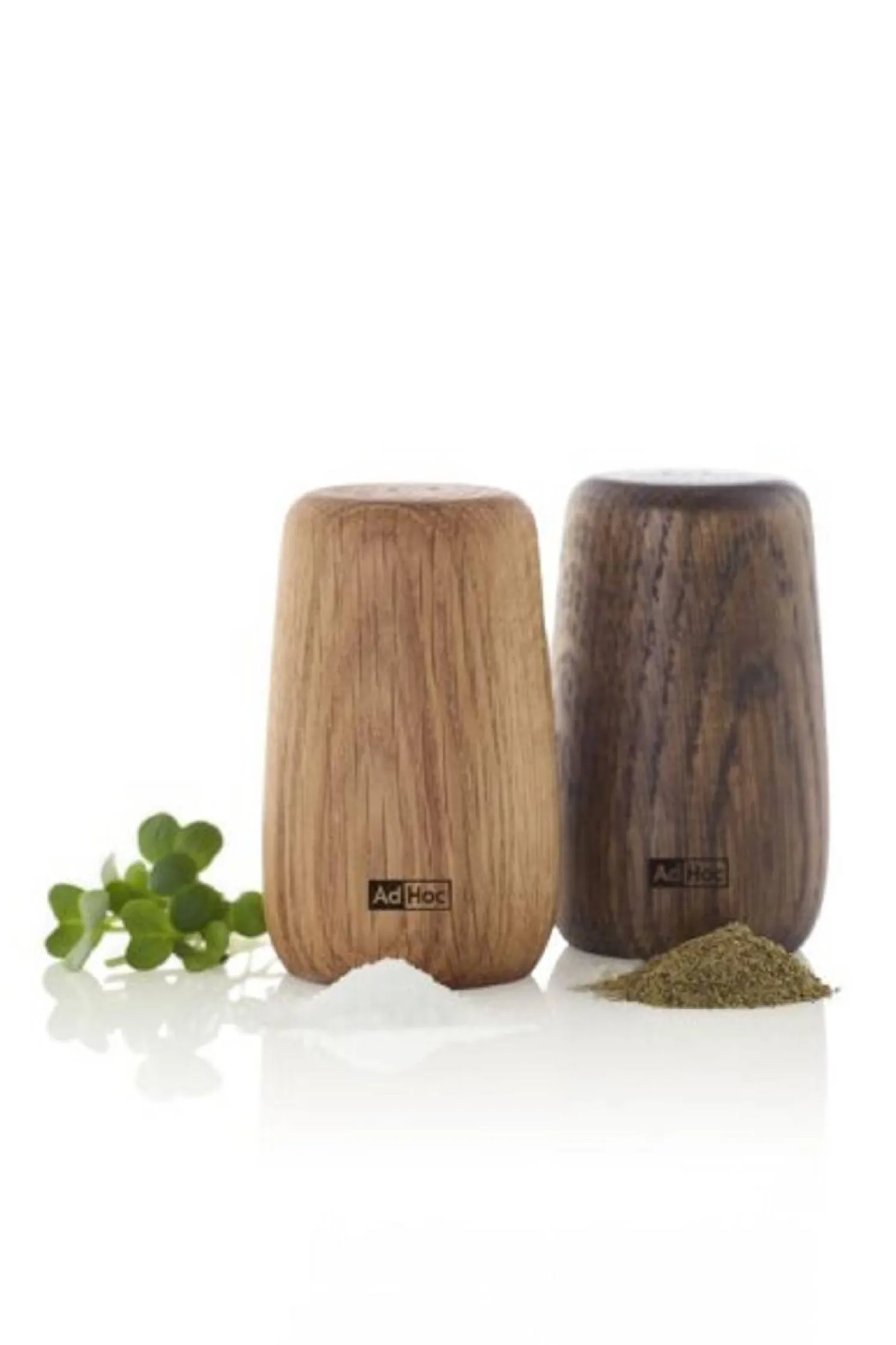 Ad Hoc Pfeffer- und Salzstreuer Yoko, Natholz Eiche geölt