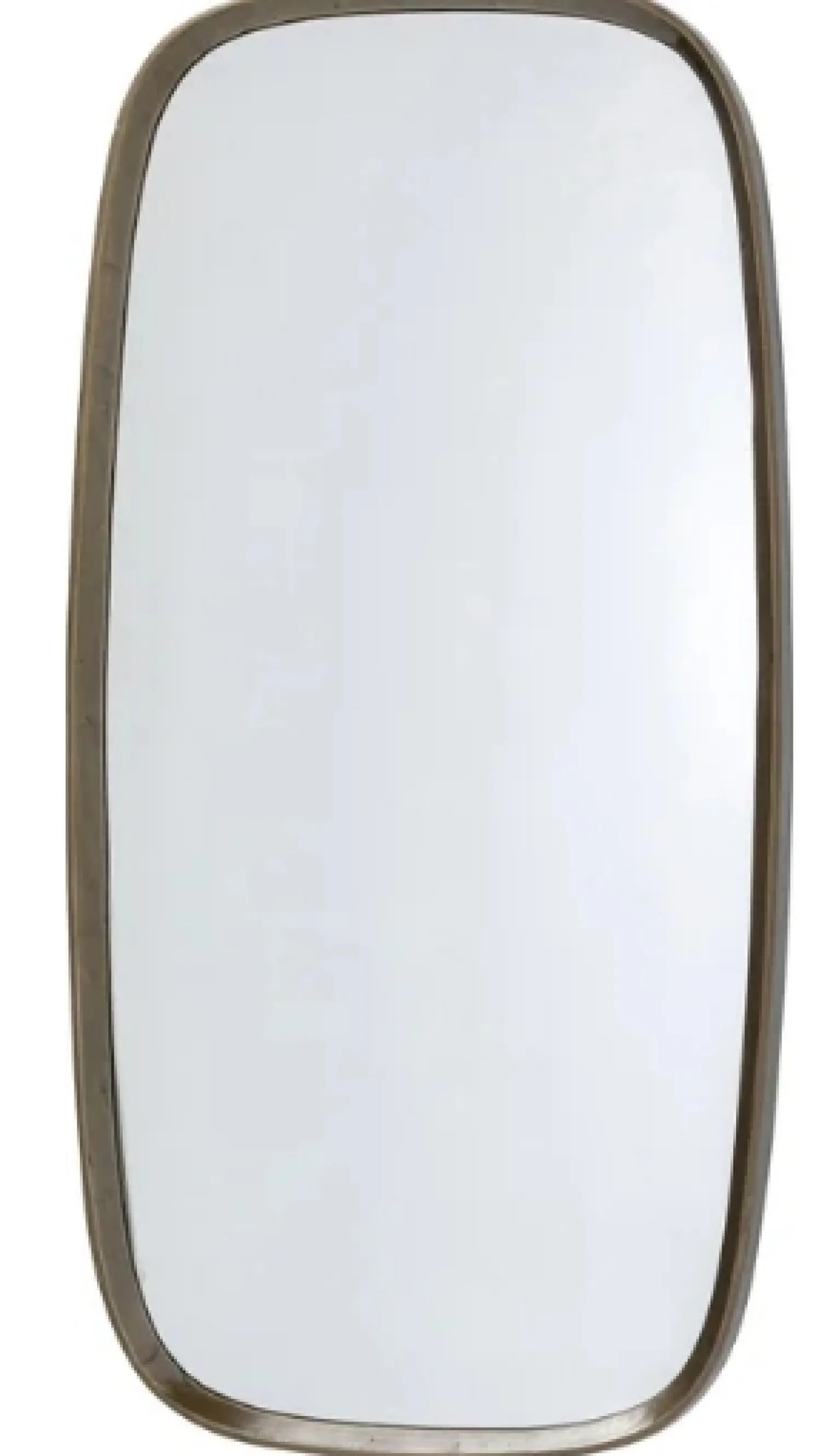 Kare Wandspiegel - Noomi brass 122 x 58 cm