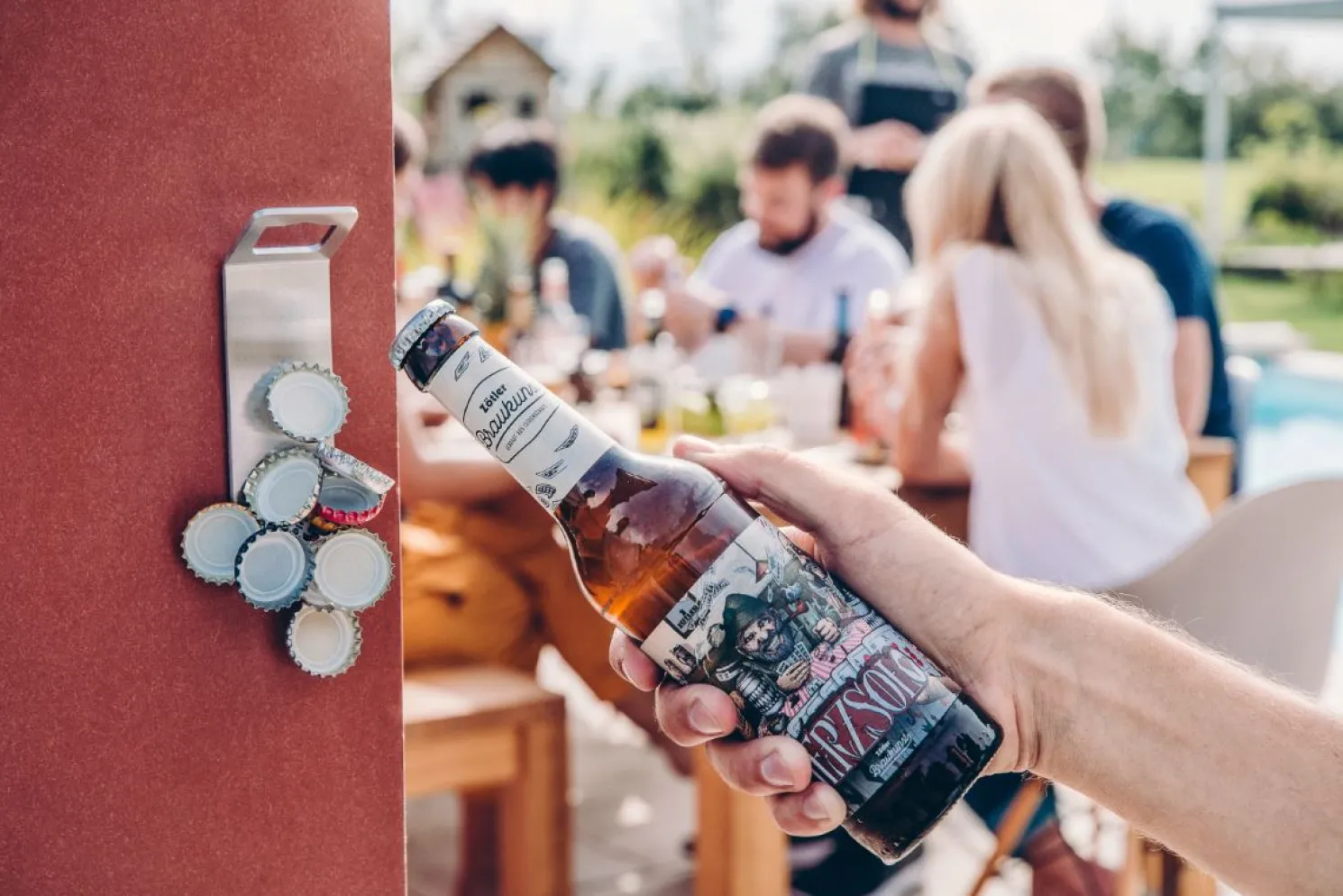 höfats Johnny Catch Flaschenöffner Magnet