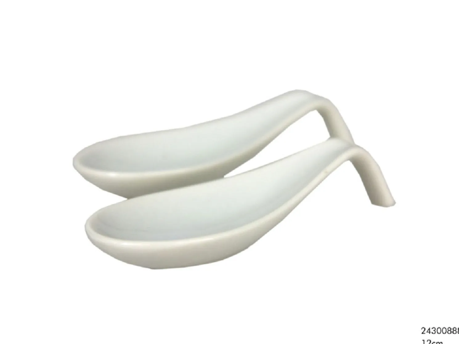 + Amuselöffel - weiß, 12 cm