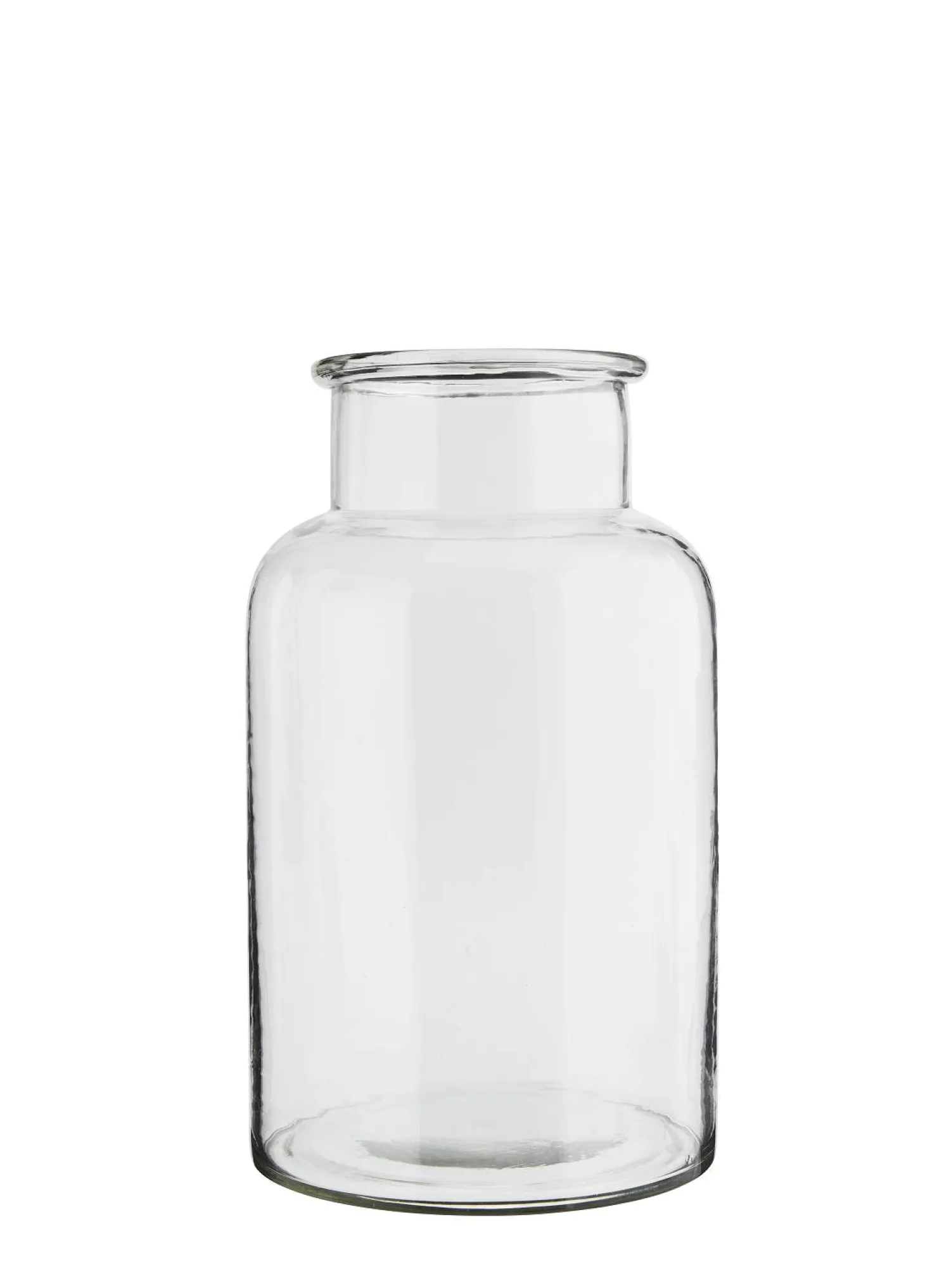 MADAM STOLTZ Glasvase klar Ø 20 cm h. 34 cm