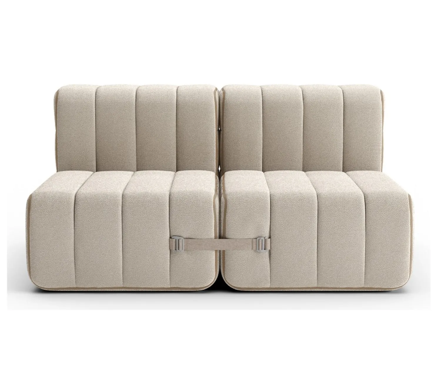 AMBIVALENZ Curt Zweisitzer SERA Weiß / Beige