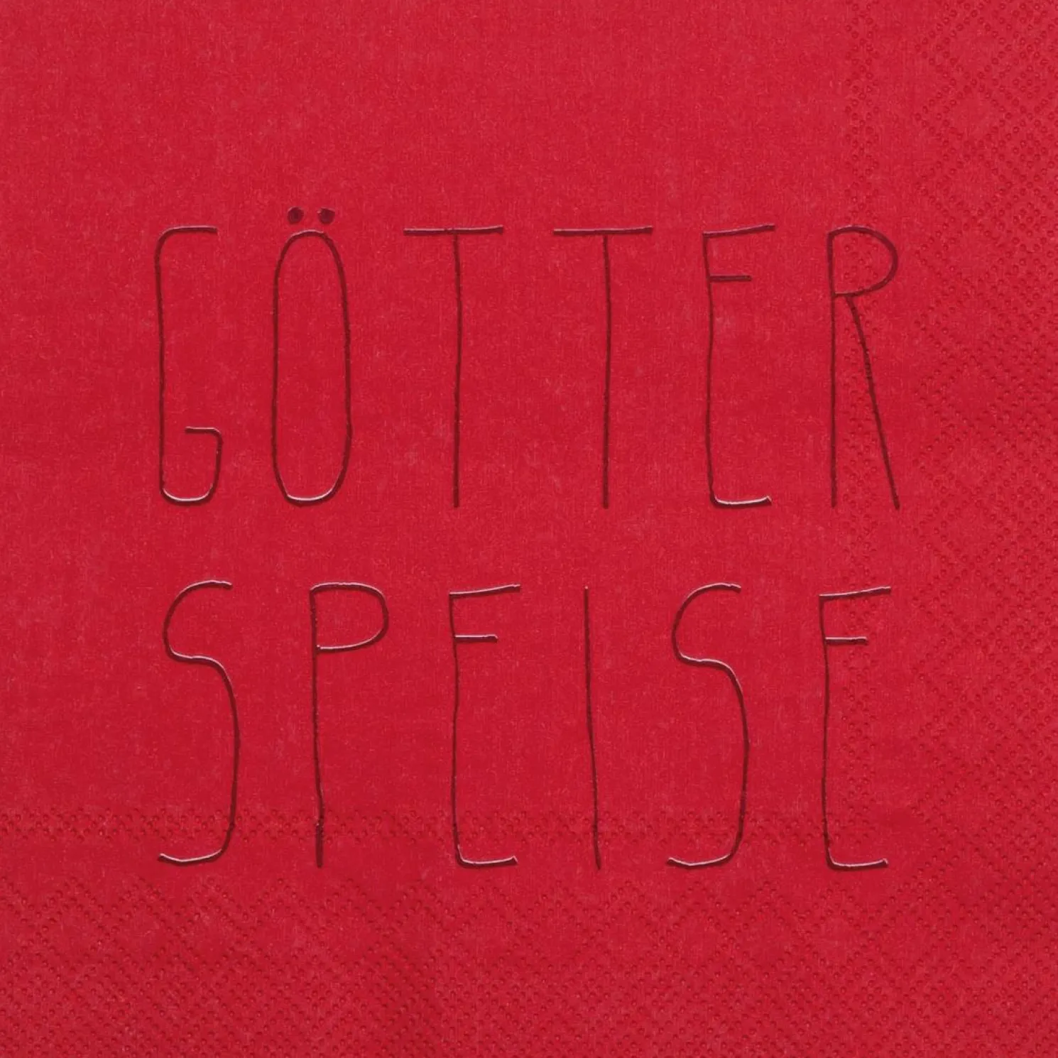 Räder Serviette - Götterspeise 33x33 cm