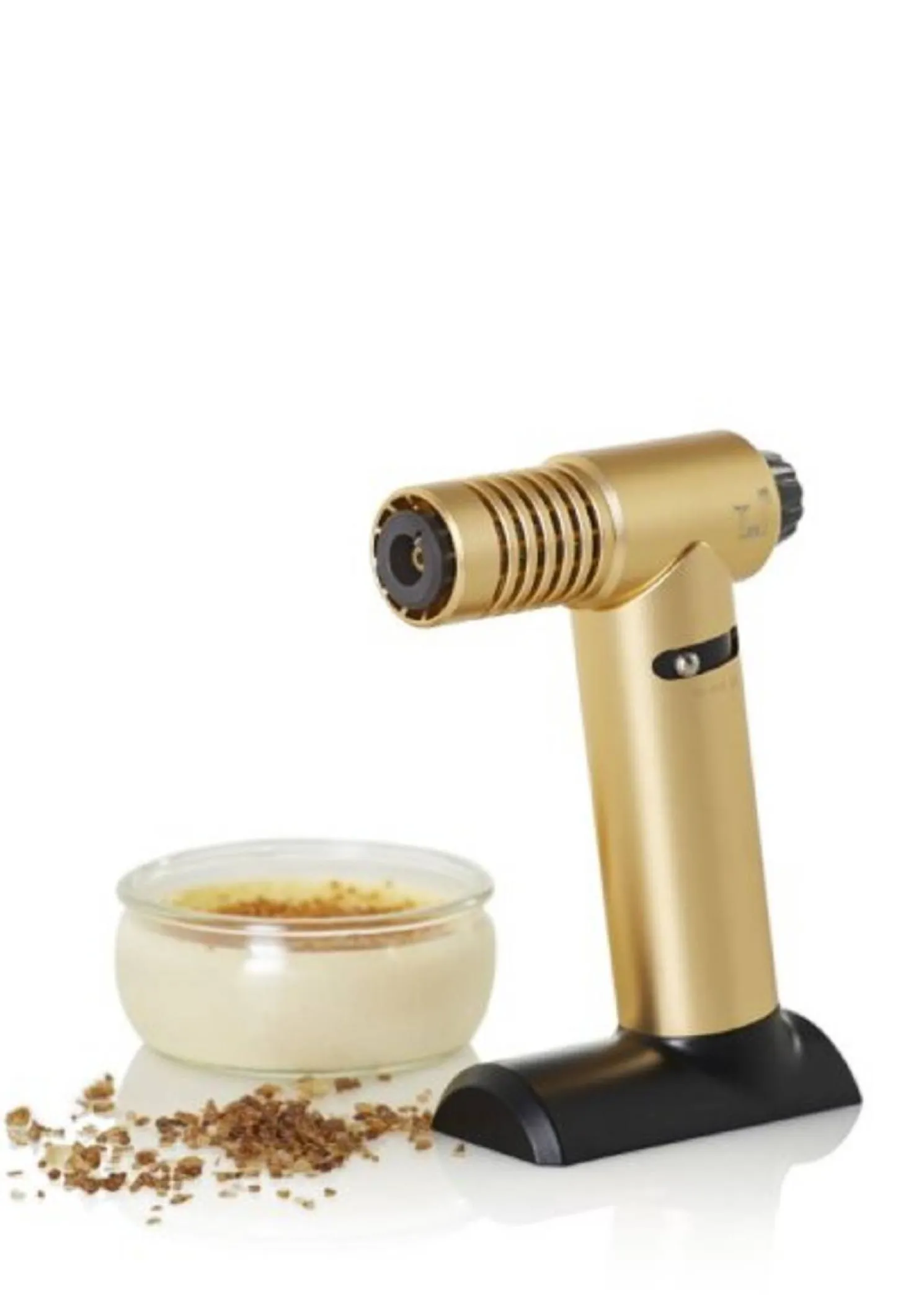 Ad Hoc Flambierbrenner Brulée, gold