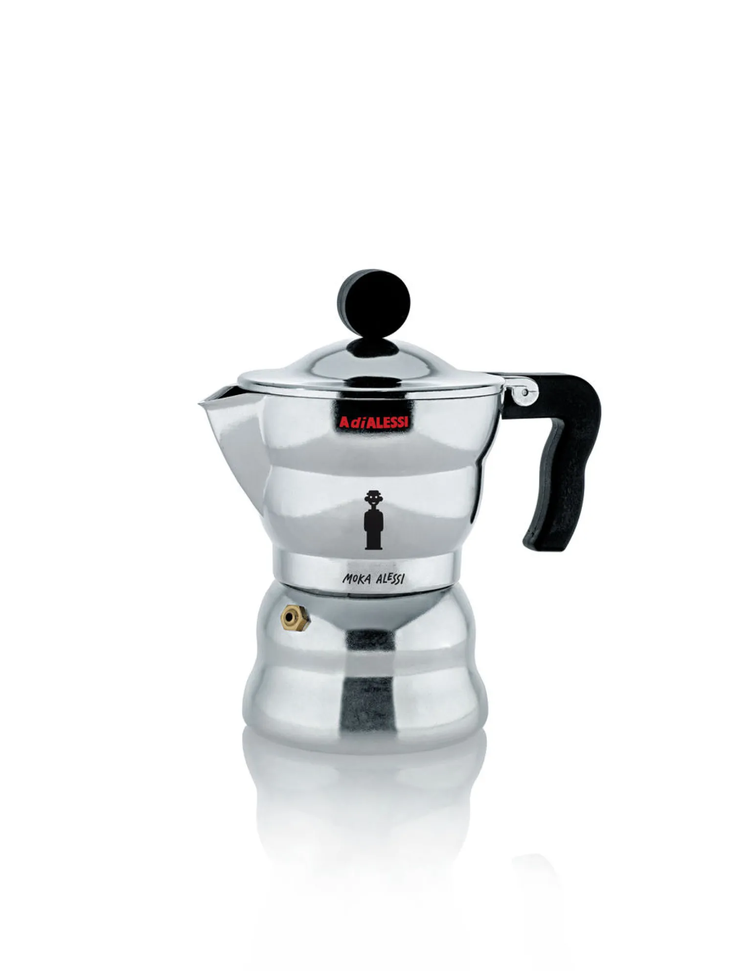 Alessi Moka Alessi - Espressokaffeekanne 3 cups