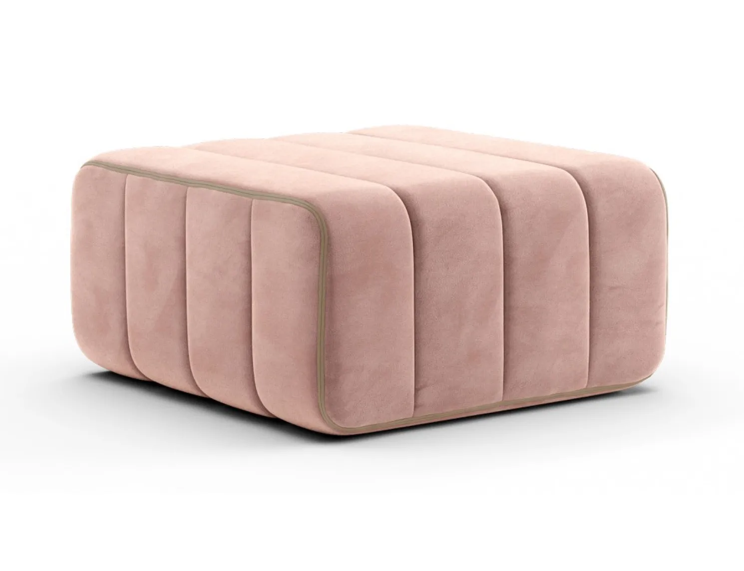 AMBIVALENZ Curt Sofamodul Barcelona Rosa