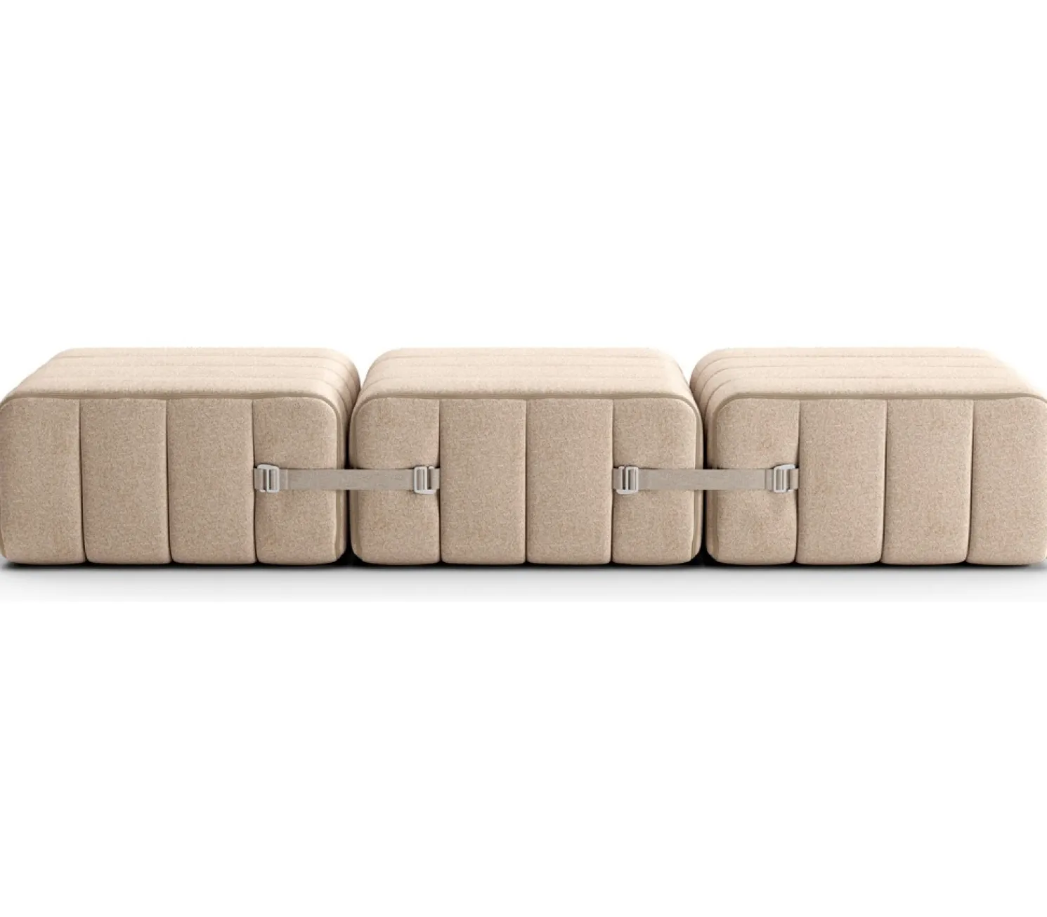 AMBIVALENZ Curt Sofaset DAMA Beige / Grau