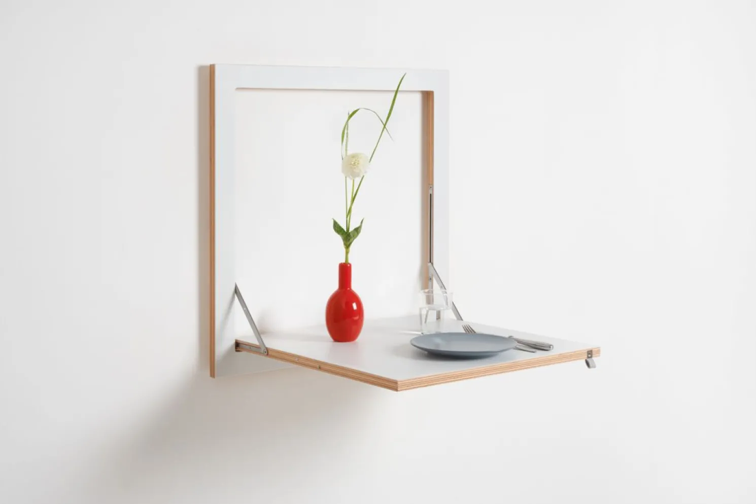 AMBIVALENZ Fläpps Kittchen Tisch Weiß