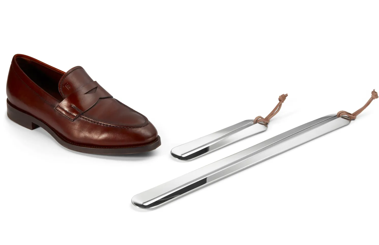 Philippi Phil praktischer Schuhanzieher aus Edelstahl 18 cm