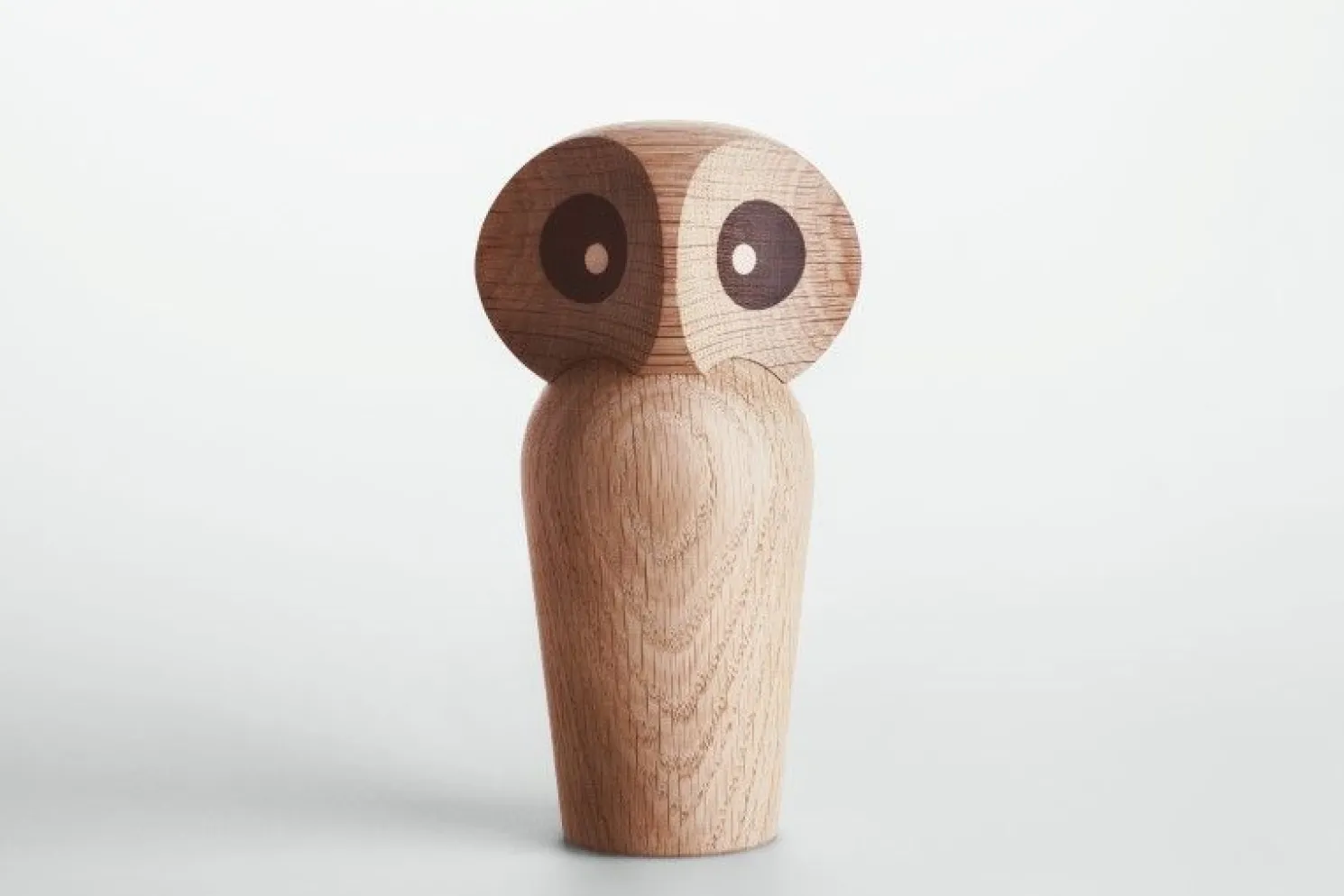 ARCHITECTMADE Owl, 12 cm, Eiche natur