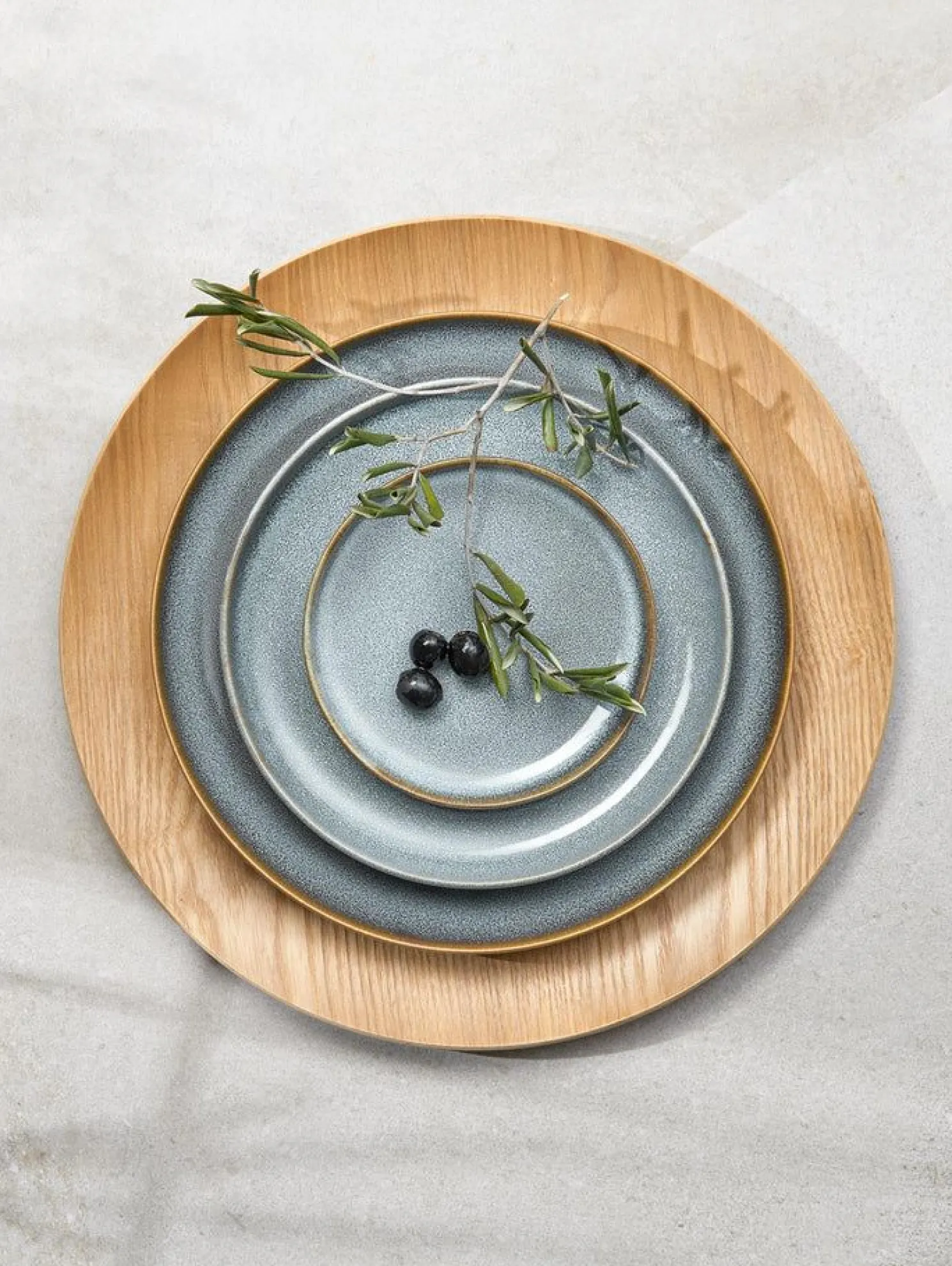 ASA Selection Saison - Dessertteller denim Ø21 cm