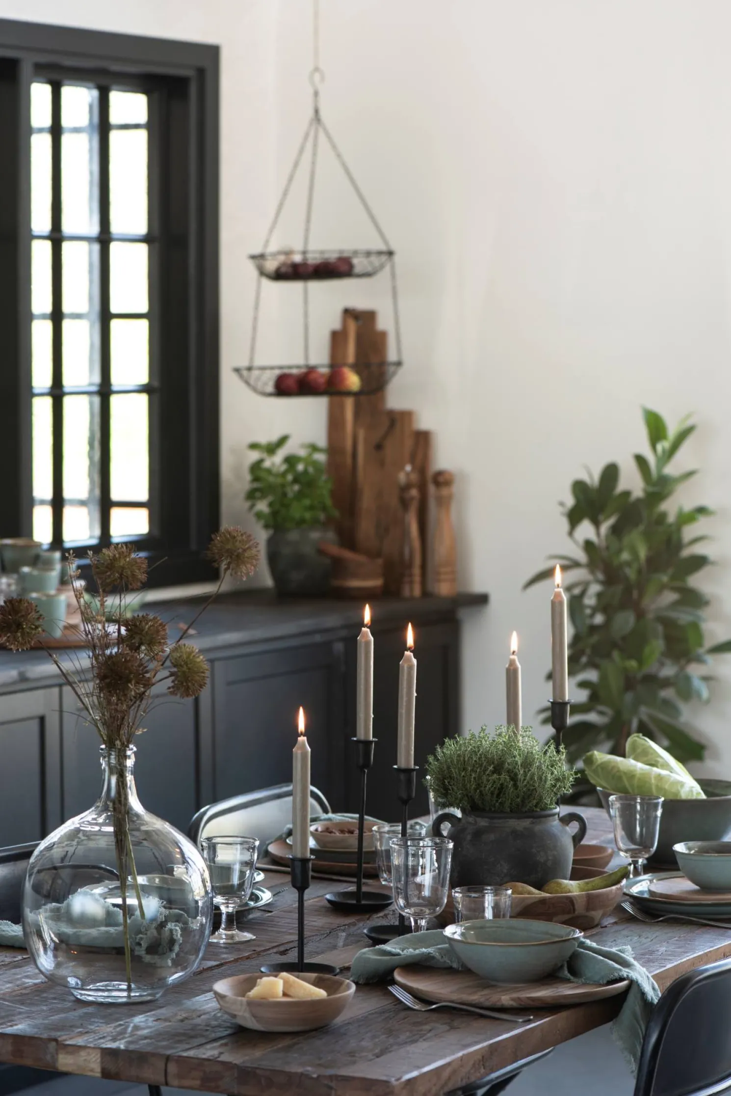 IB laursen Kerzenhalter für Stabkerze handgefertigt