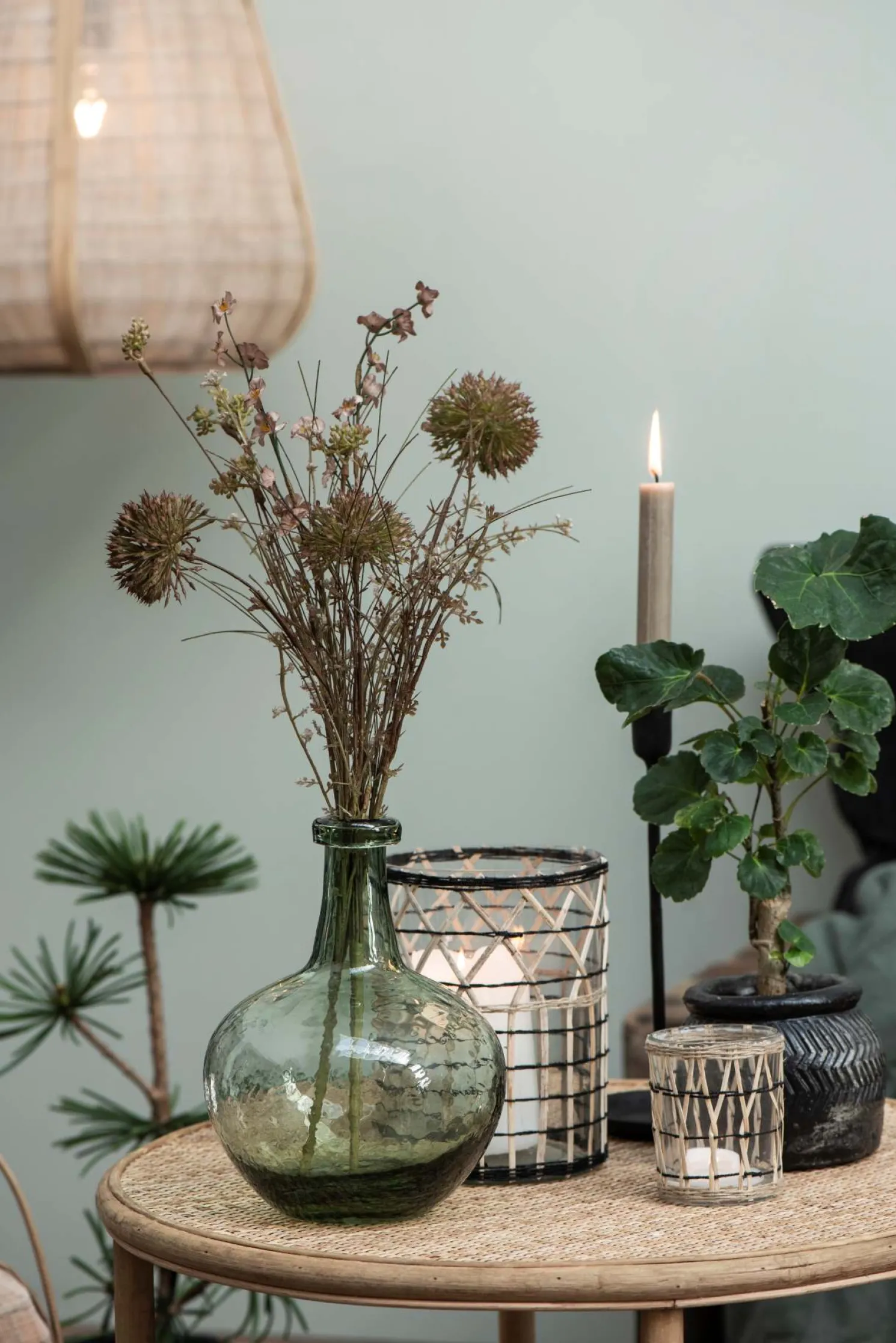 IB laursen Kerzenhalter für Stabkerze handgefertigt