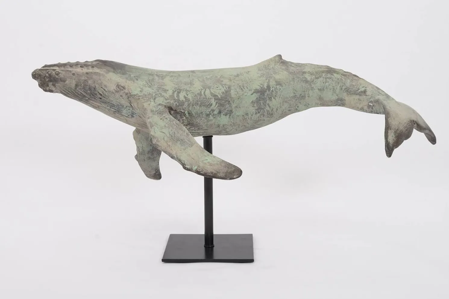 Batela Dekofigur Buckelwal grau, Länge 35,5 cm