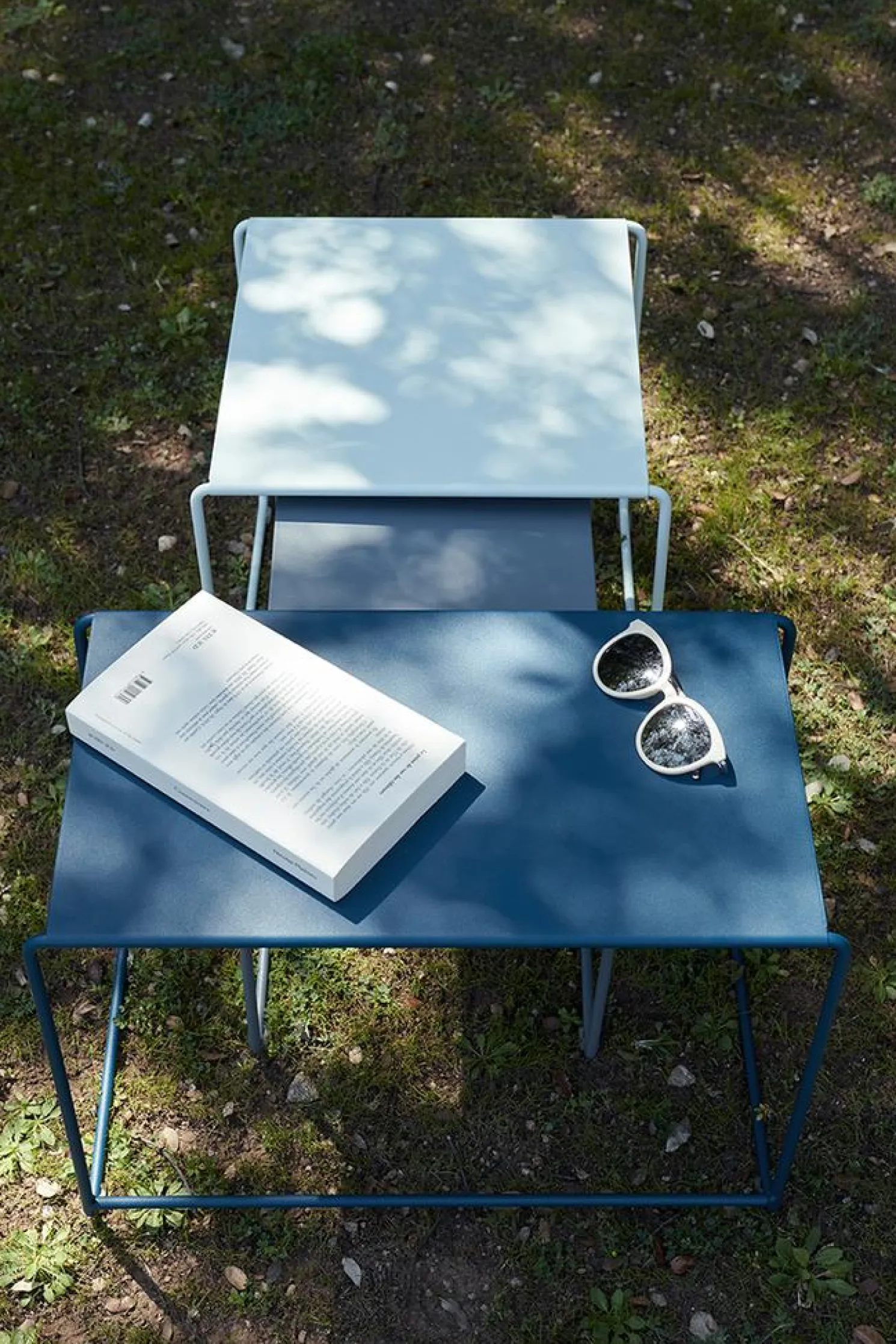 Fermob Oulala Satztisch Set Rosmarin/Kaktus/Lehmgrau