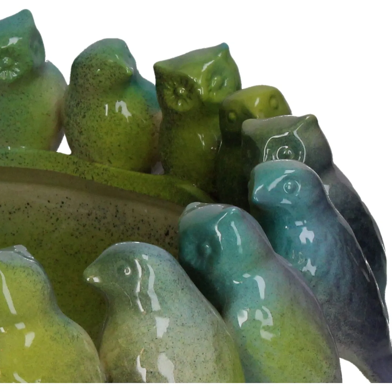 Kersten B.V. Bunte Schale "Birds" aus Keramik