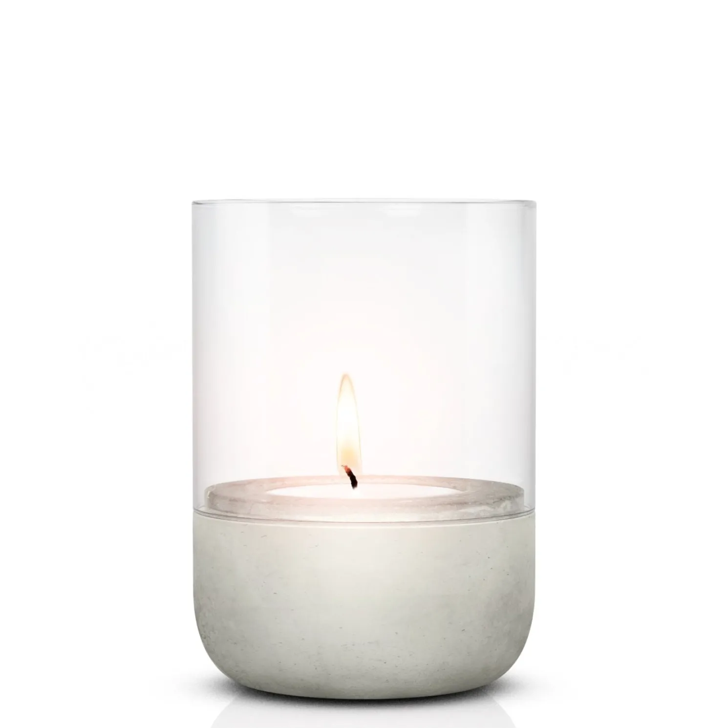 Blomus Beton Windlicht S CALMA H:14 cm, Ø 10 cm