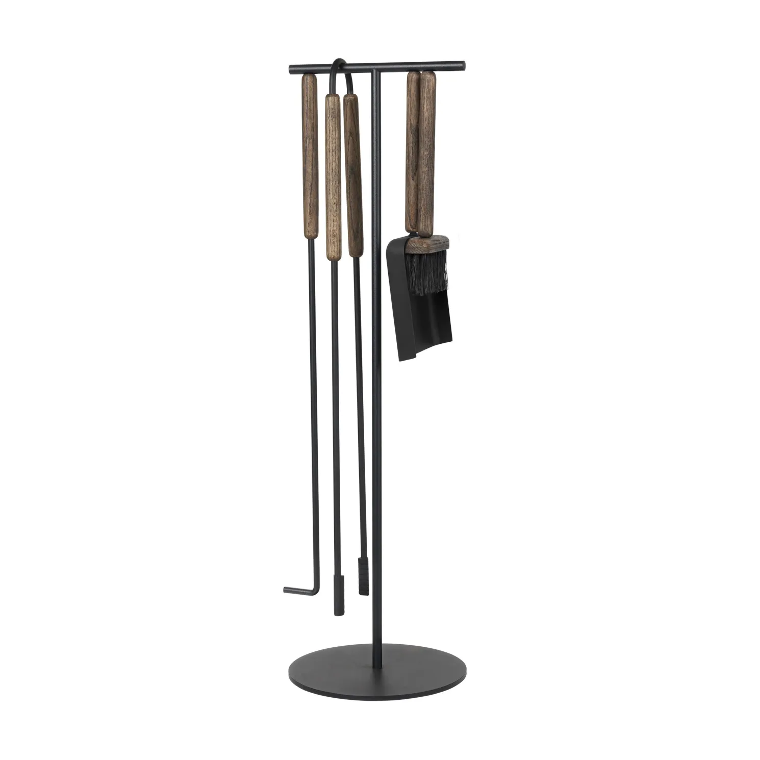 Blomus Kaminbesteck Set 5-tlg. "Ashi" brown