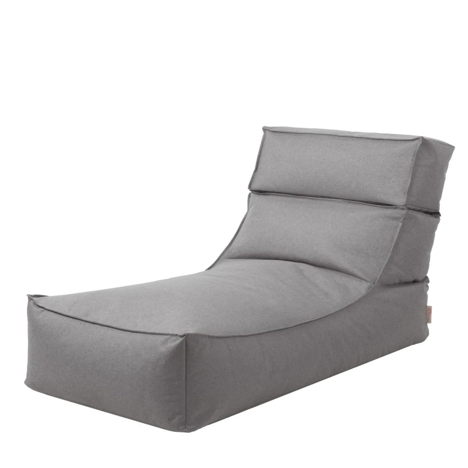 Blomus Stay Outdoor-Lounger L, 150 cm x 80 cm x 80 cm Stone (Länge x Breite x Höhe)