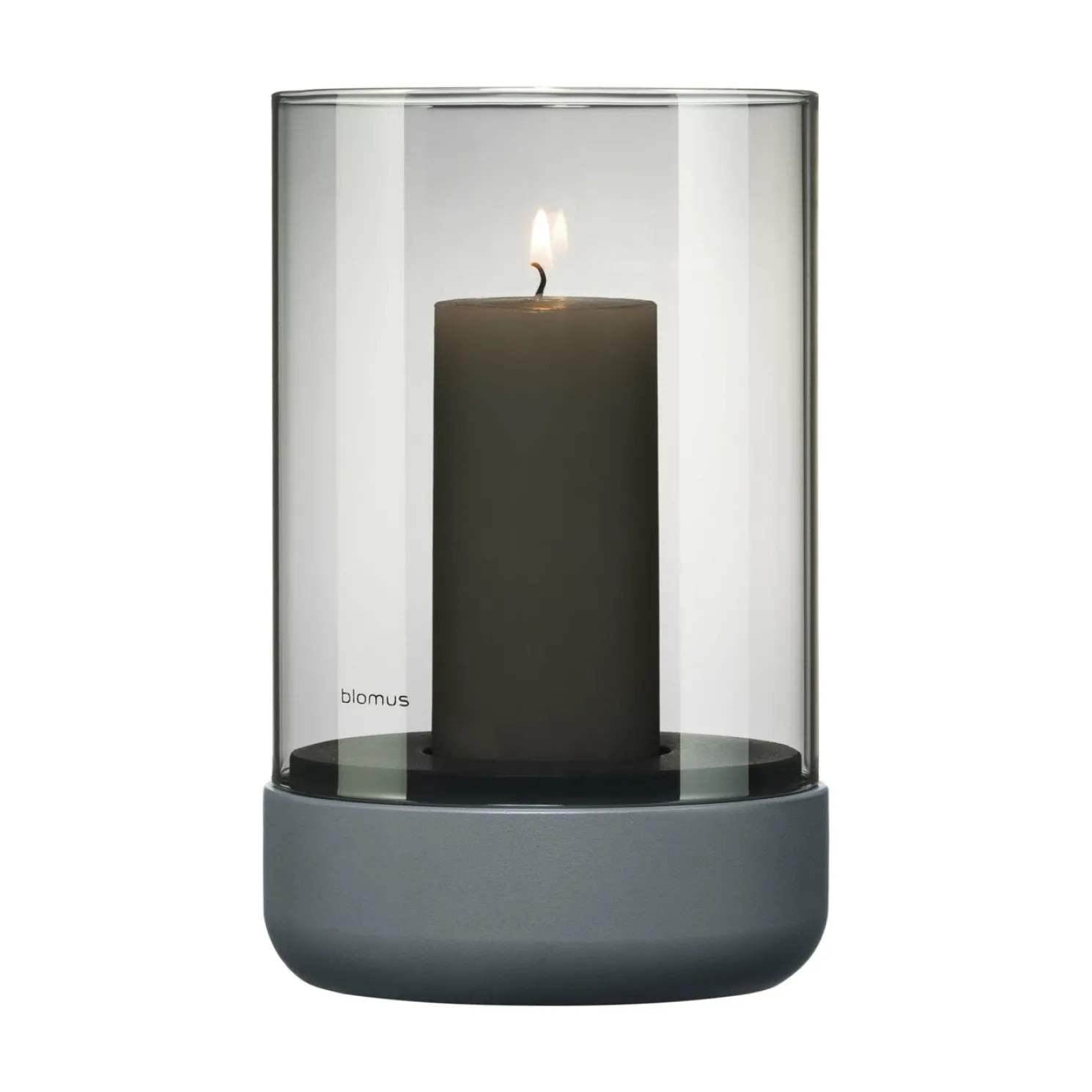 Blomus Windlicht CALMA M aus dunkelgrauem Beton