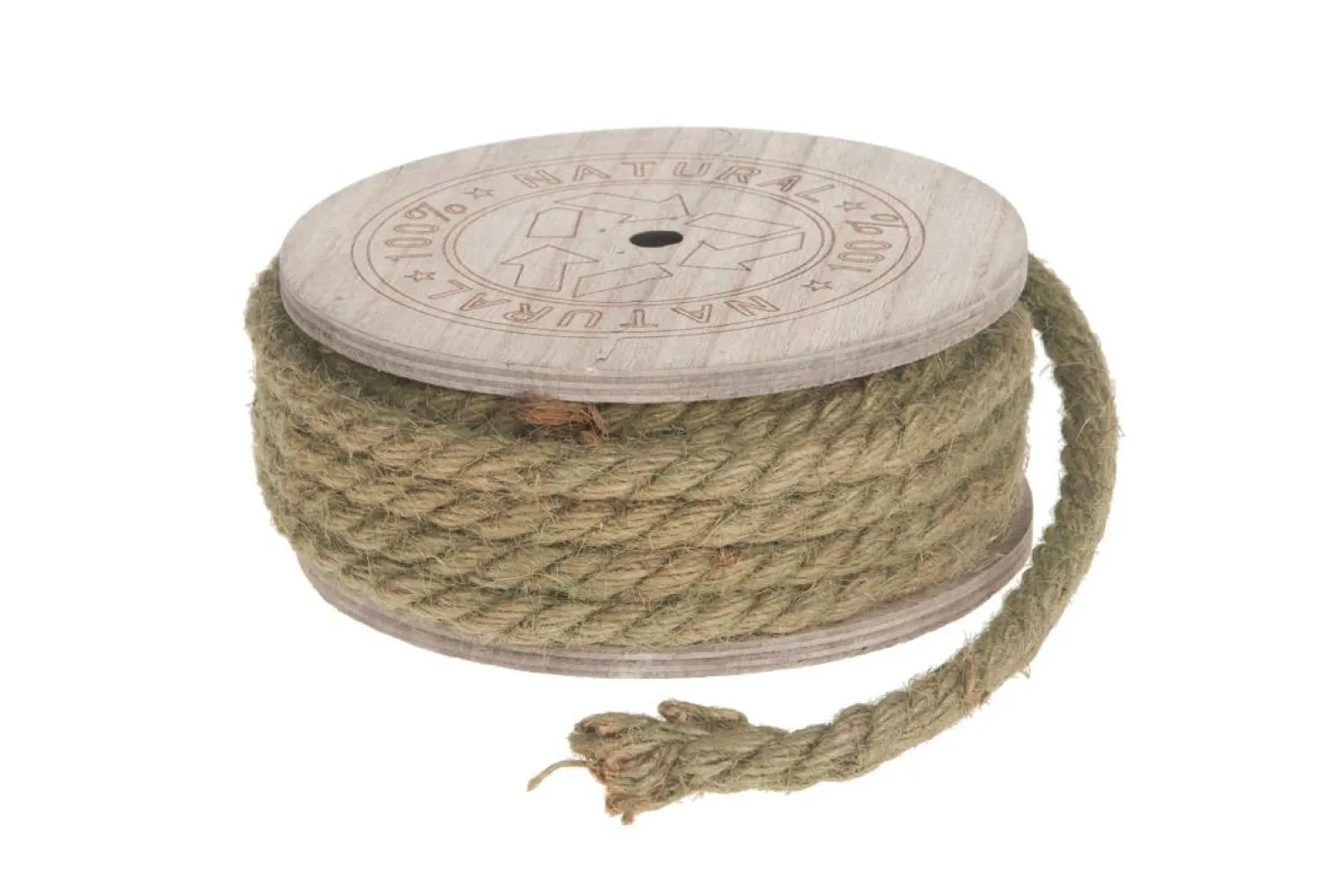 + Jute Seil grün