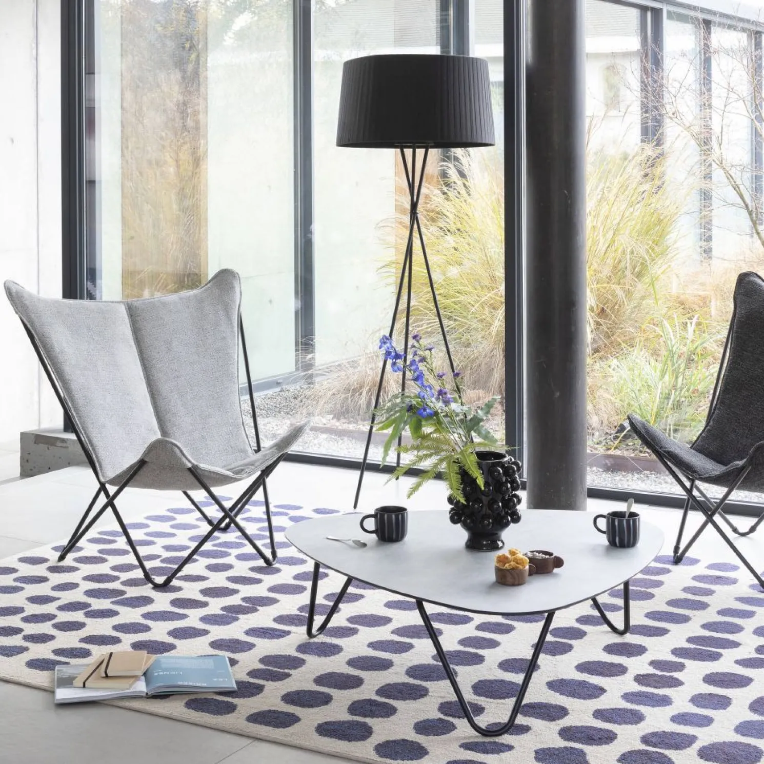 Lafuma Outdoor Stuhl Sphinx Sunbrella Cobalt