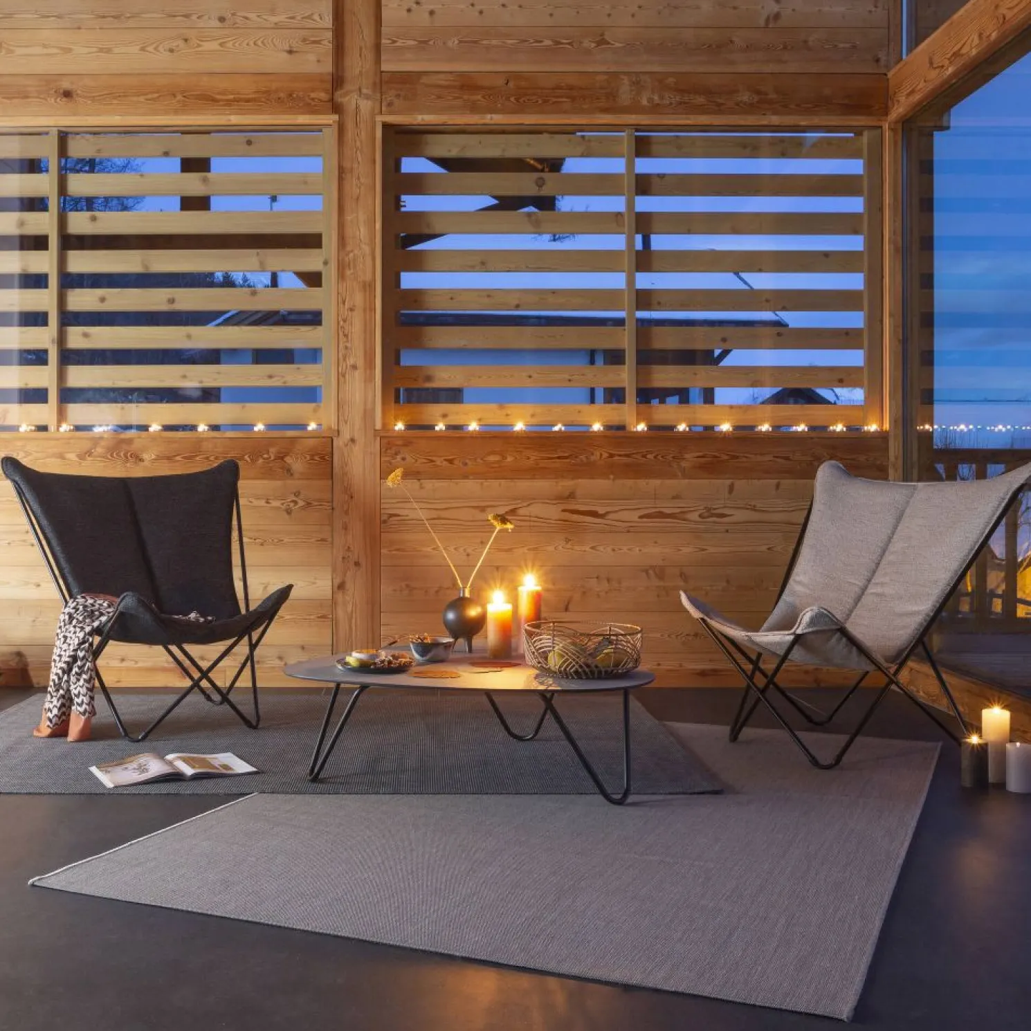 Lafuma Outdoor Stuhl Sphinx Sunbrella Cobalt