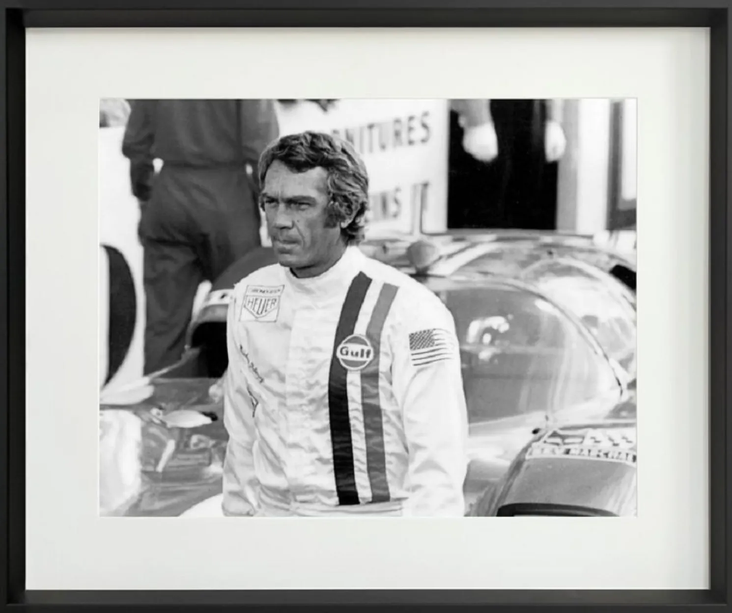 Cadr Aven Bild im Rahmen Prestige - Le Mans 50*60 cm schwarz