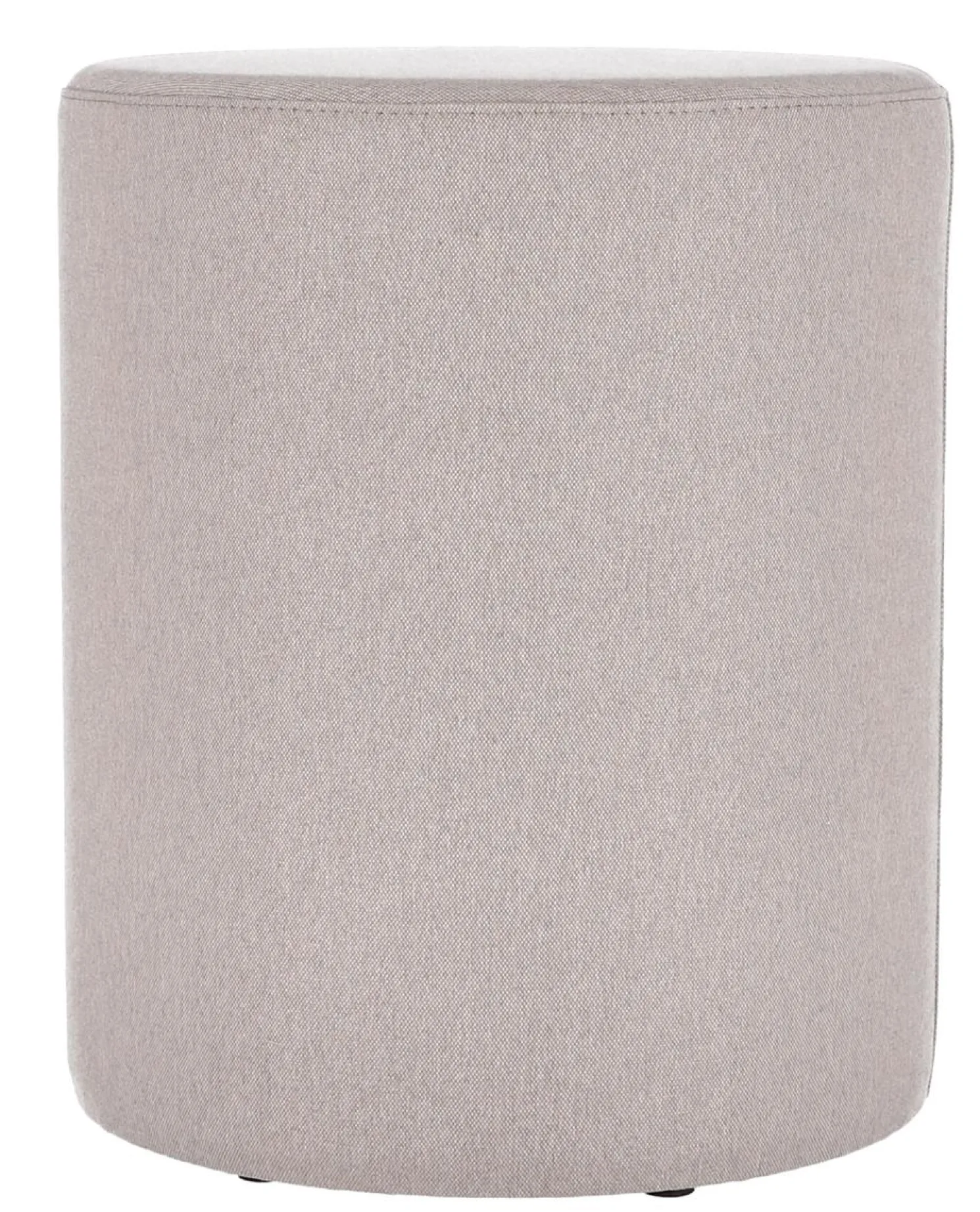 Jan Kurtz RONDO - Sitzwürfel / Pouf beige H: 48 cm D: 40 cm