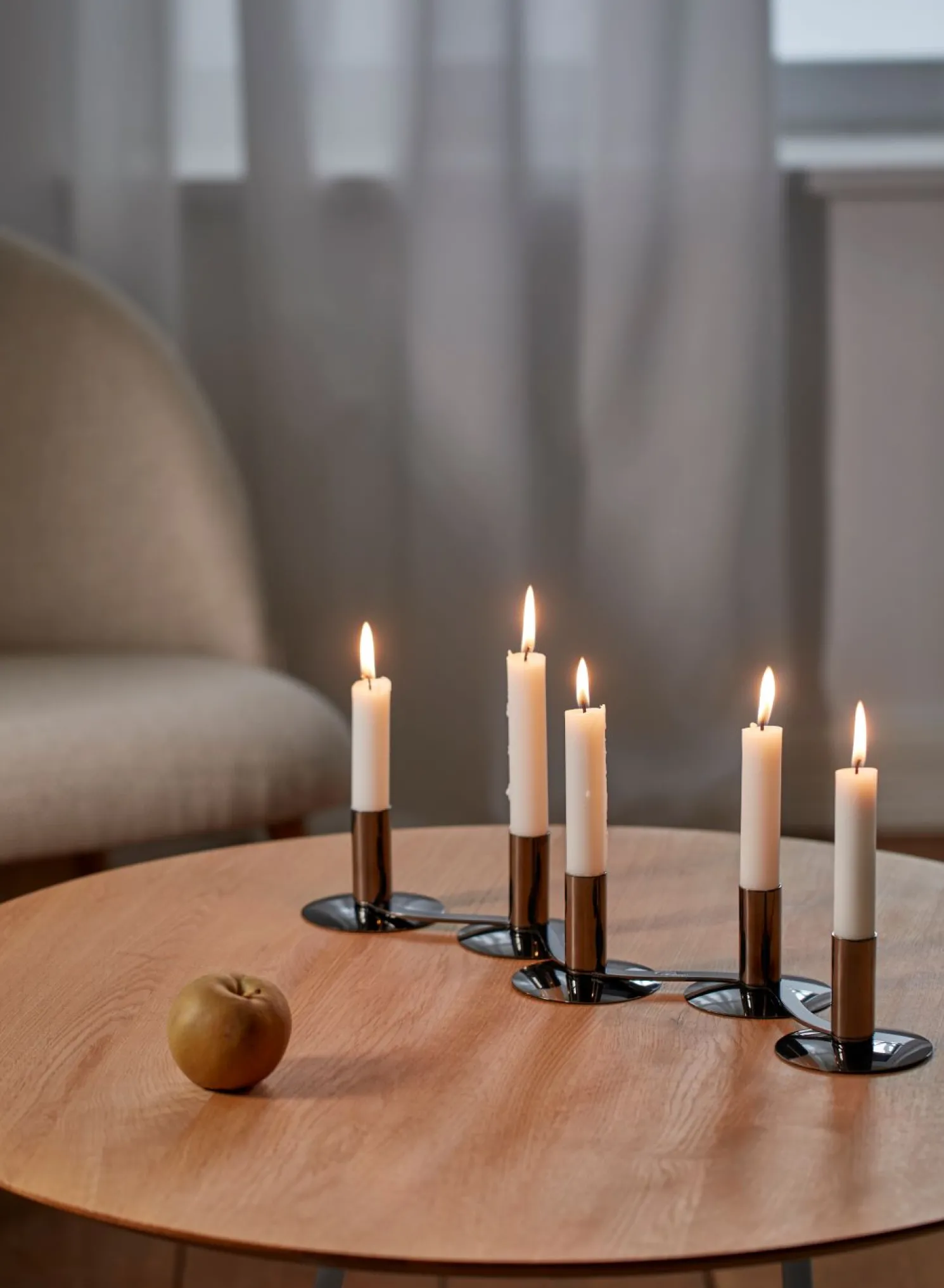 Philippi Quintett 5er Kerzenhalter zum Wenden