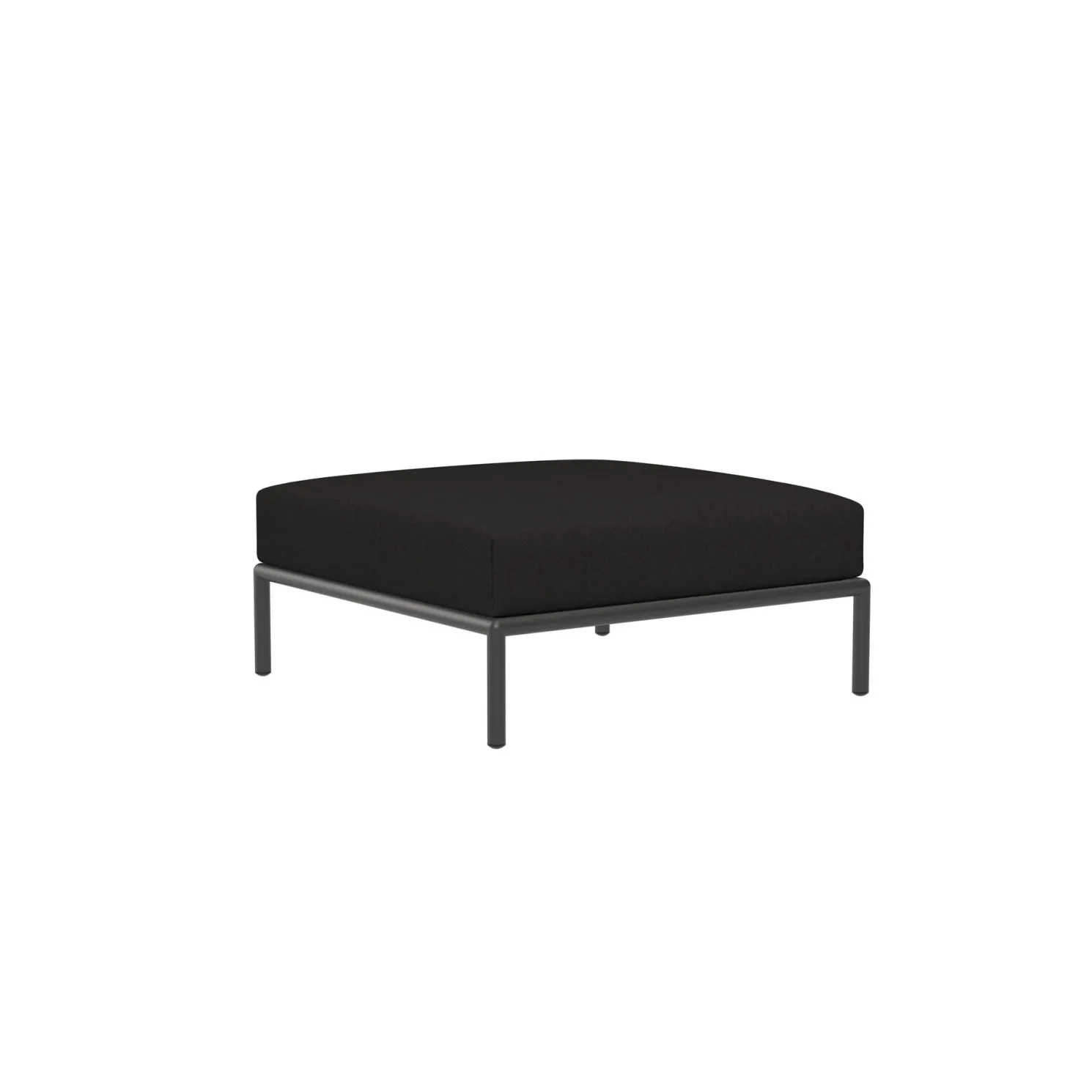 HOUE LEVEL Outdoor Ottoman Lounge-Modul 3 Kohle Dunkelgrau