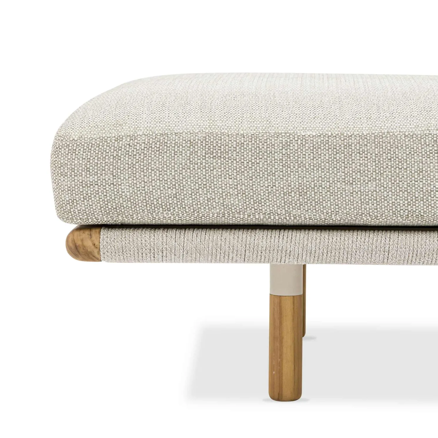 4-M Design Haven komfortabler Liegestuhl Mokka