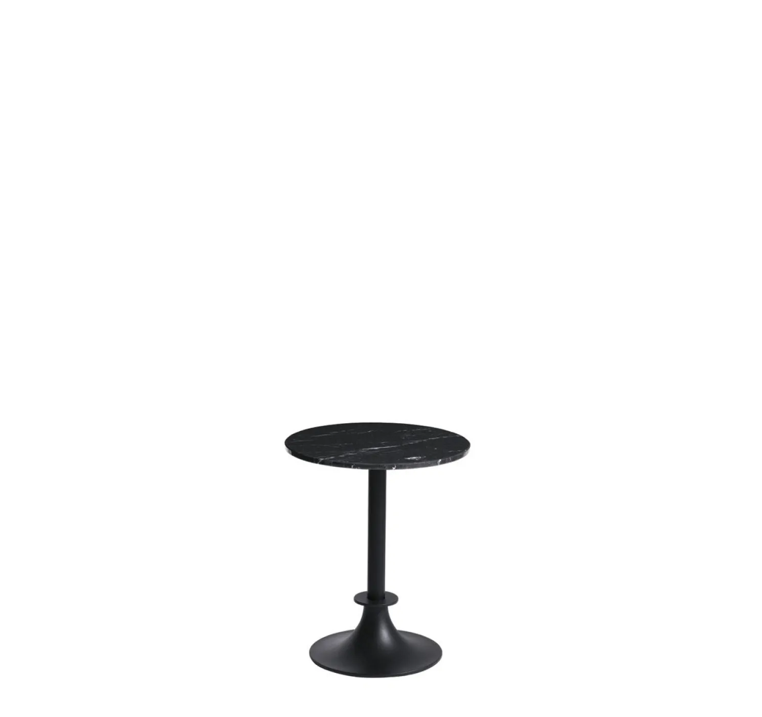 Driade Gartenbeistelltisch Lord Yi schwarz/Mamor