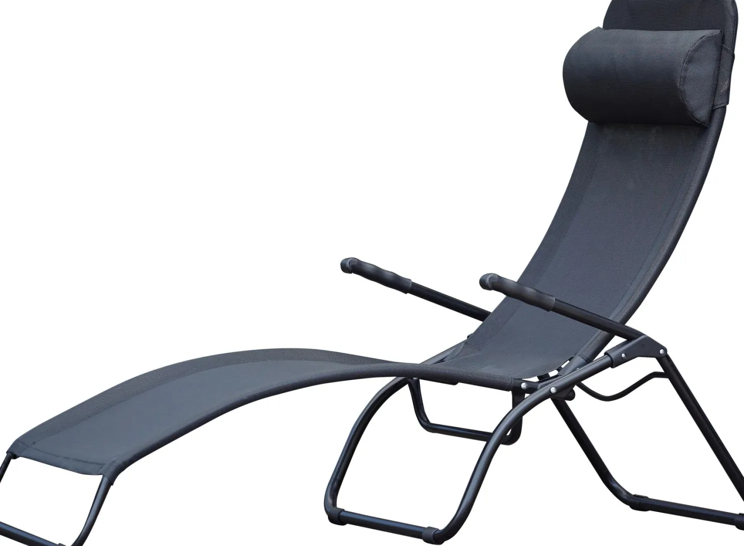 Fiam Terrassenliege Fiam Samba, schwarz limited edition