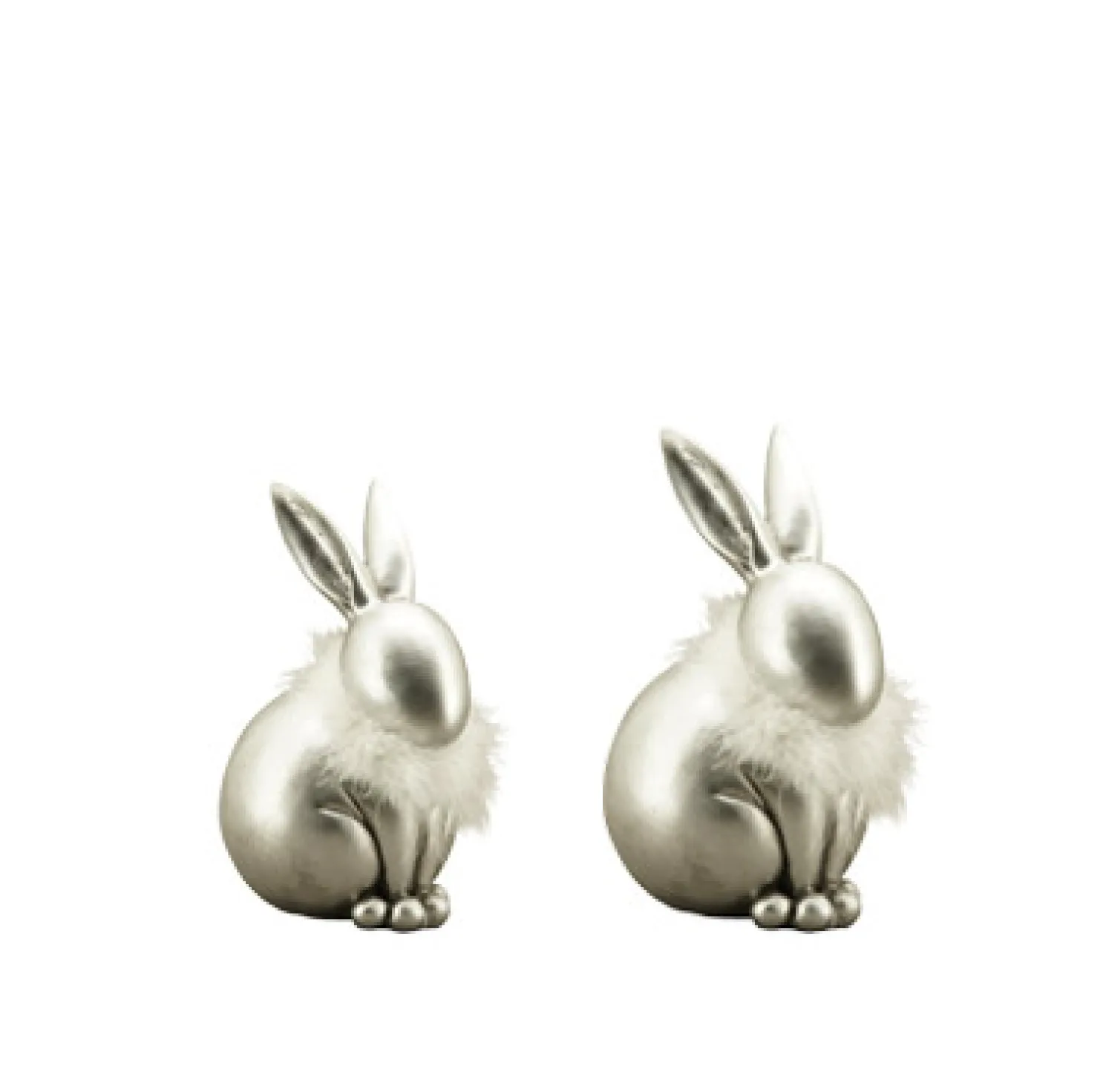 Exner Hase Puschel grau S 13*10*19 cm