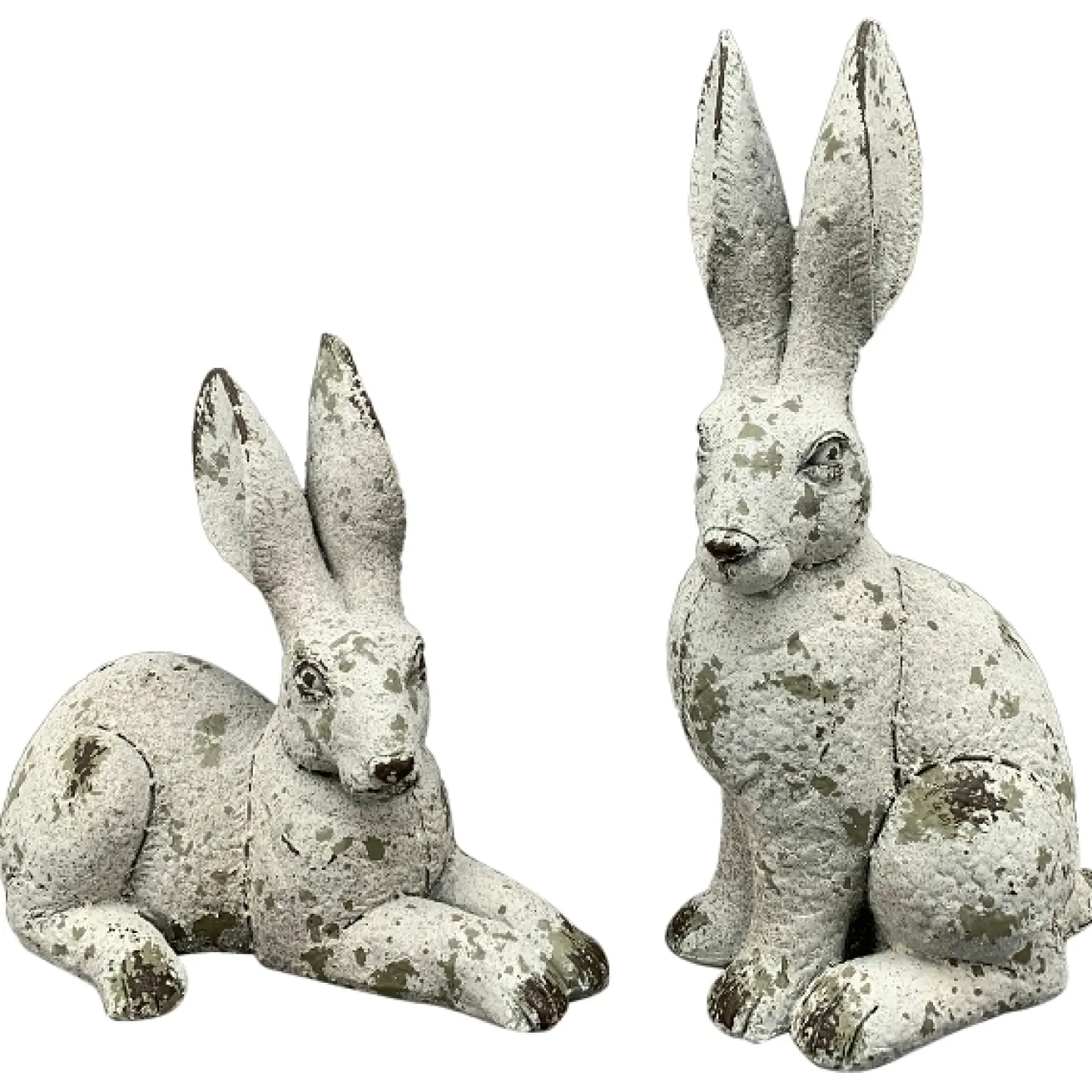 Exner Osterhase Valo aus Polyresin liegend