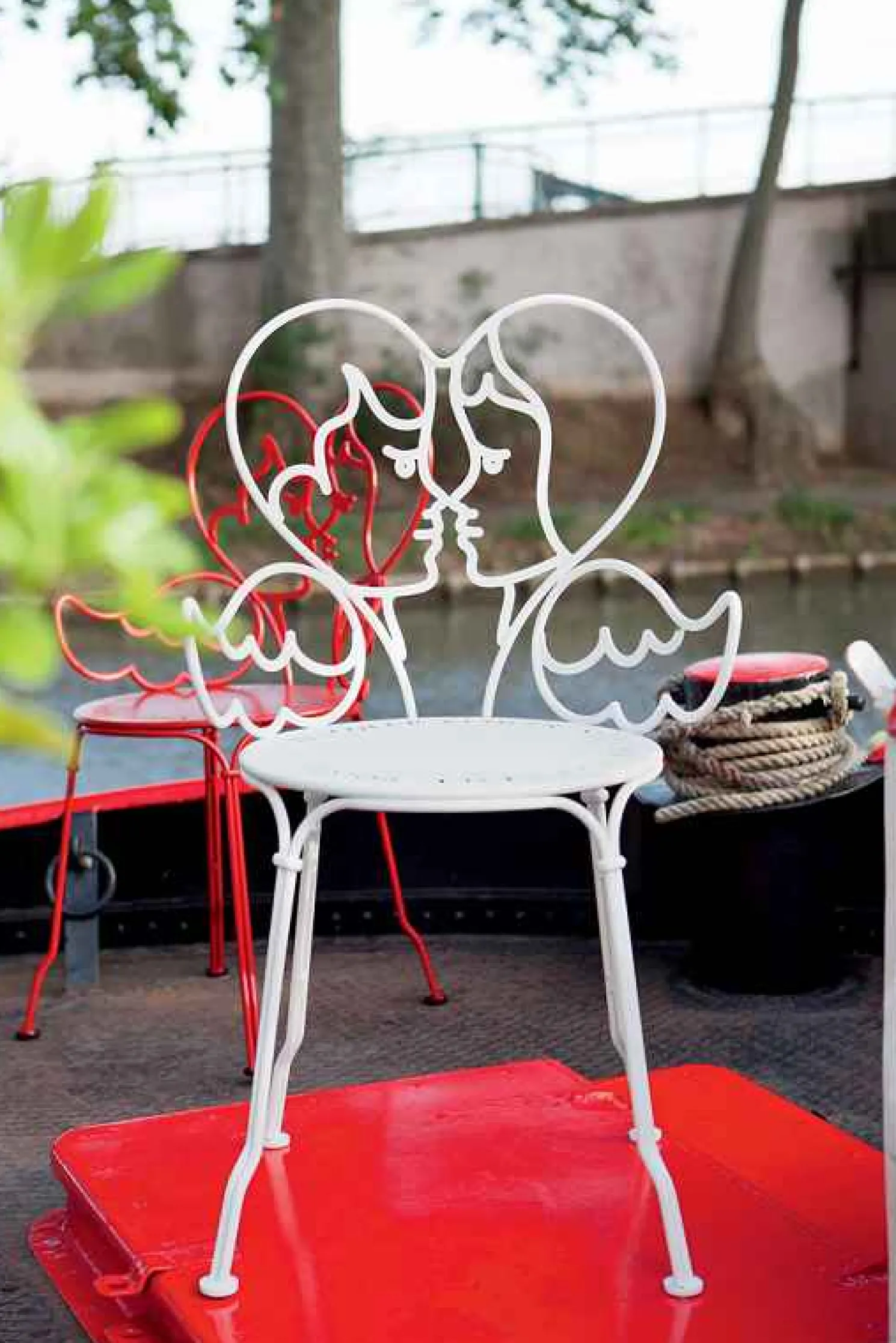 Fermob Ange Stuhl Chili