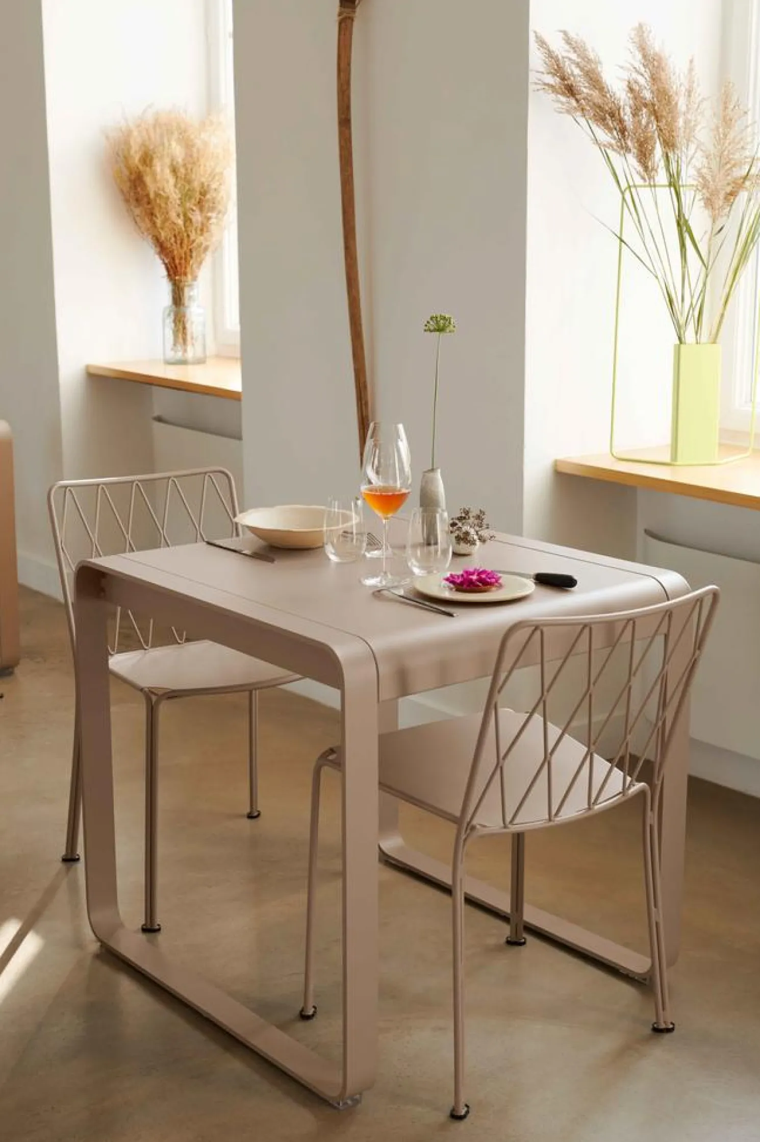 Fermob Bellevie Outdoor Tisch Pesto 74 x 80 cm